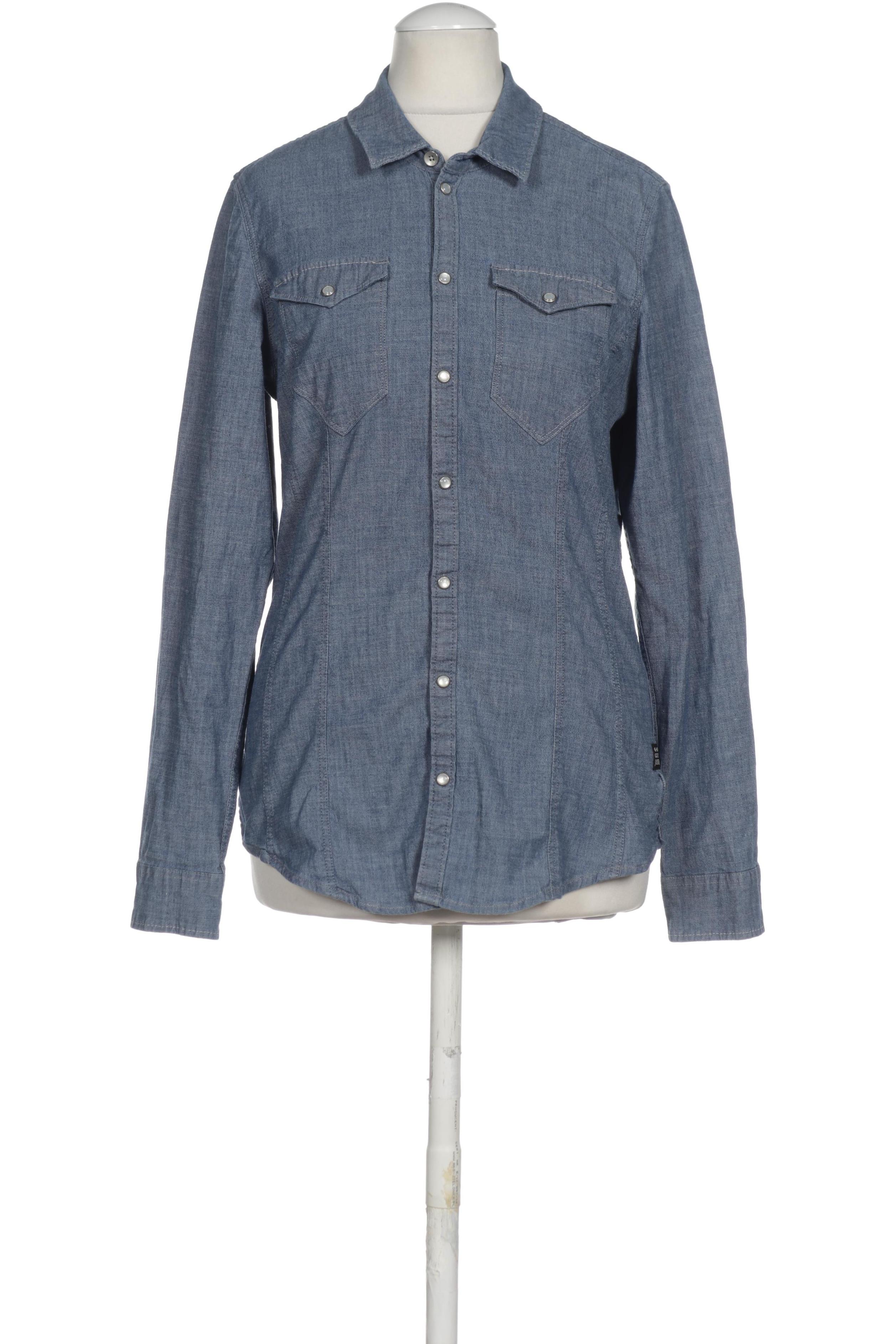 

G Star RAW Damen Bluse, blau, Gr. 38