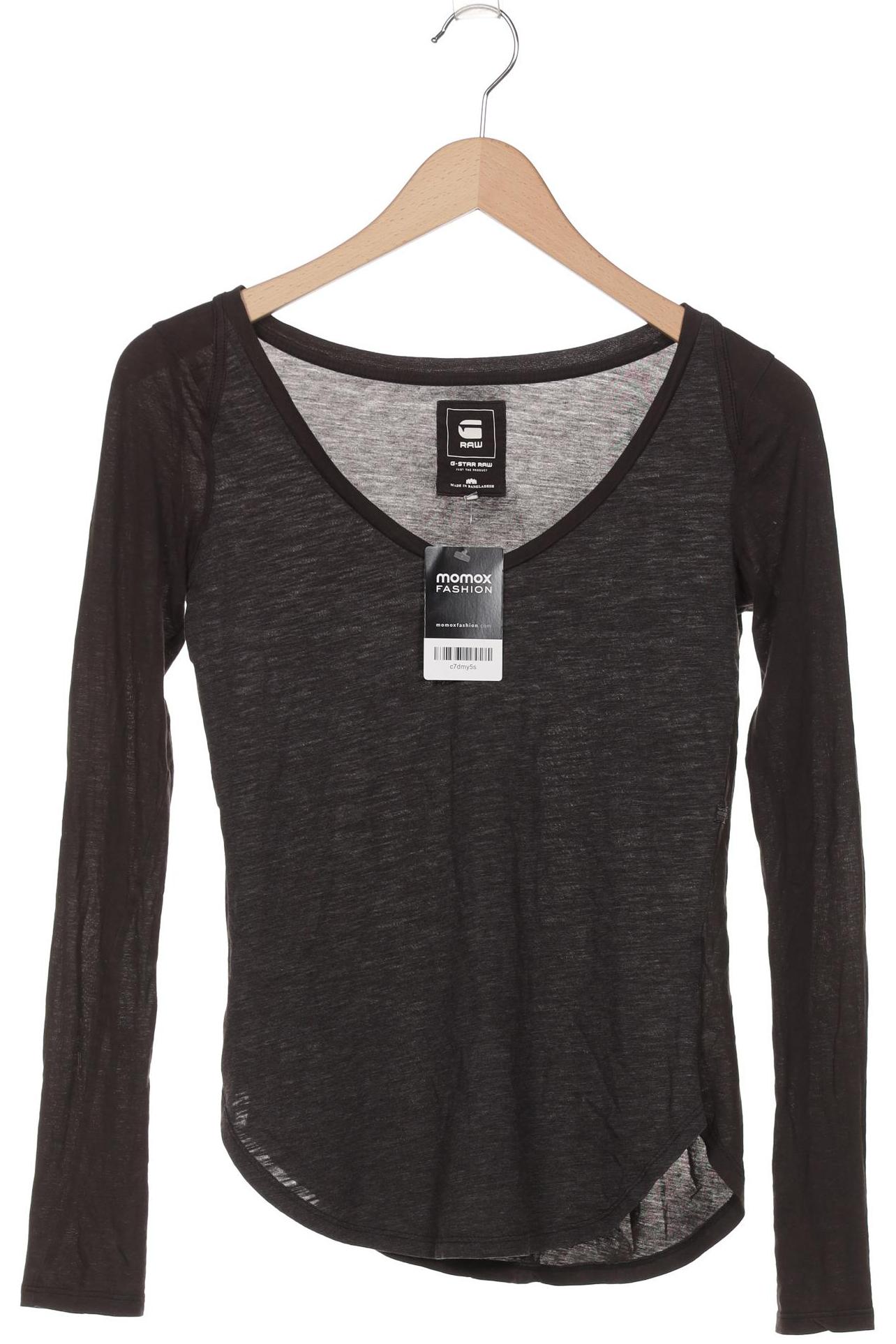 

G Star RAW Damen Langarmshirt, schwarz, Gr. 34