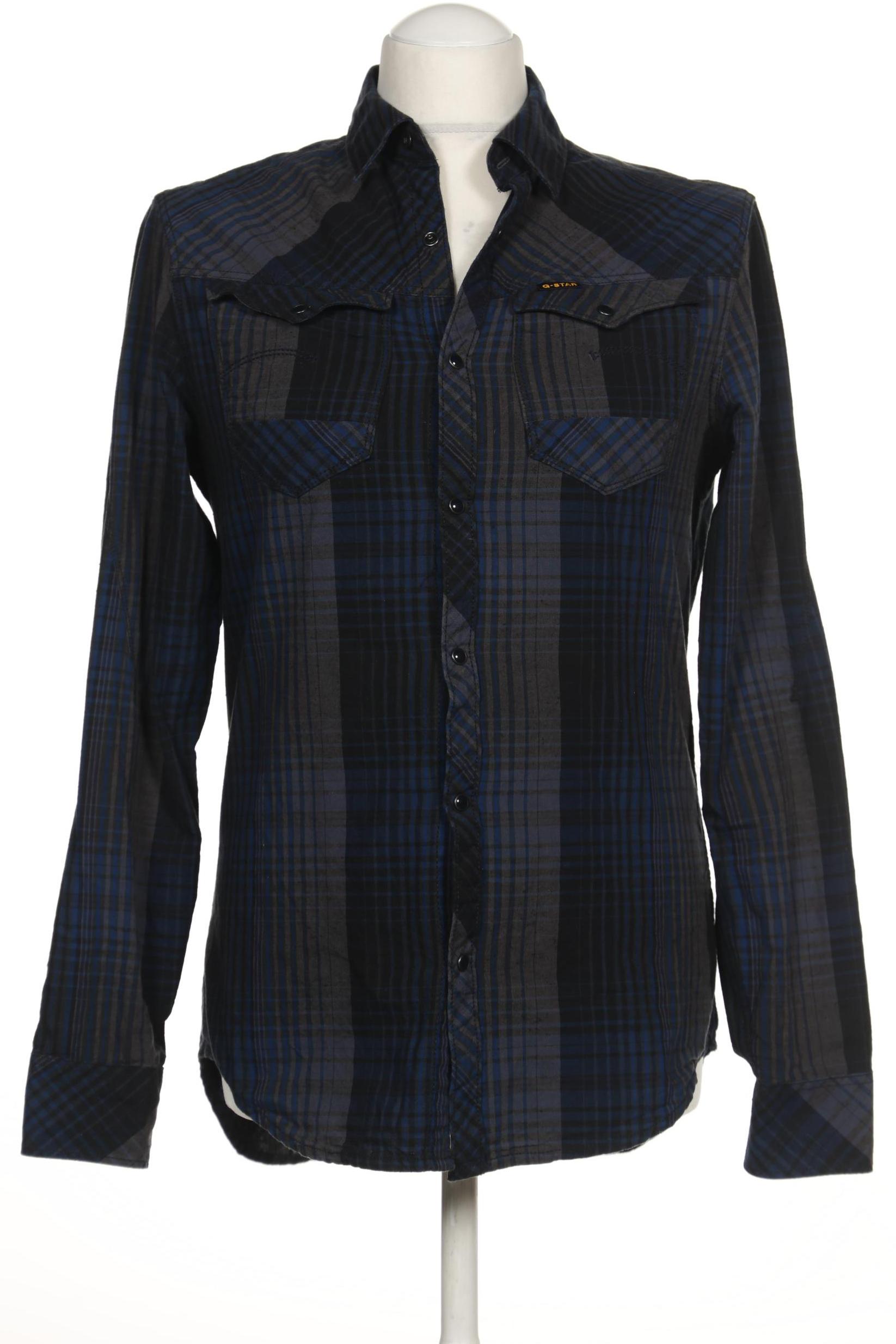 

G STAR RAW Herren Hemd, marineblau