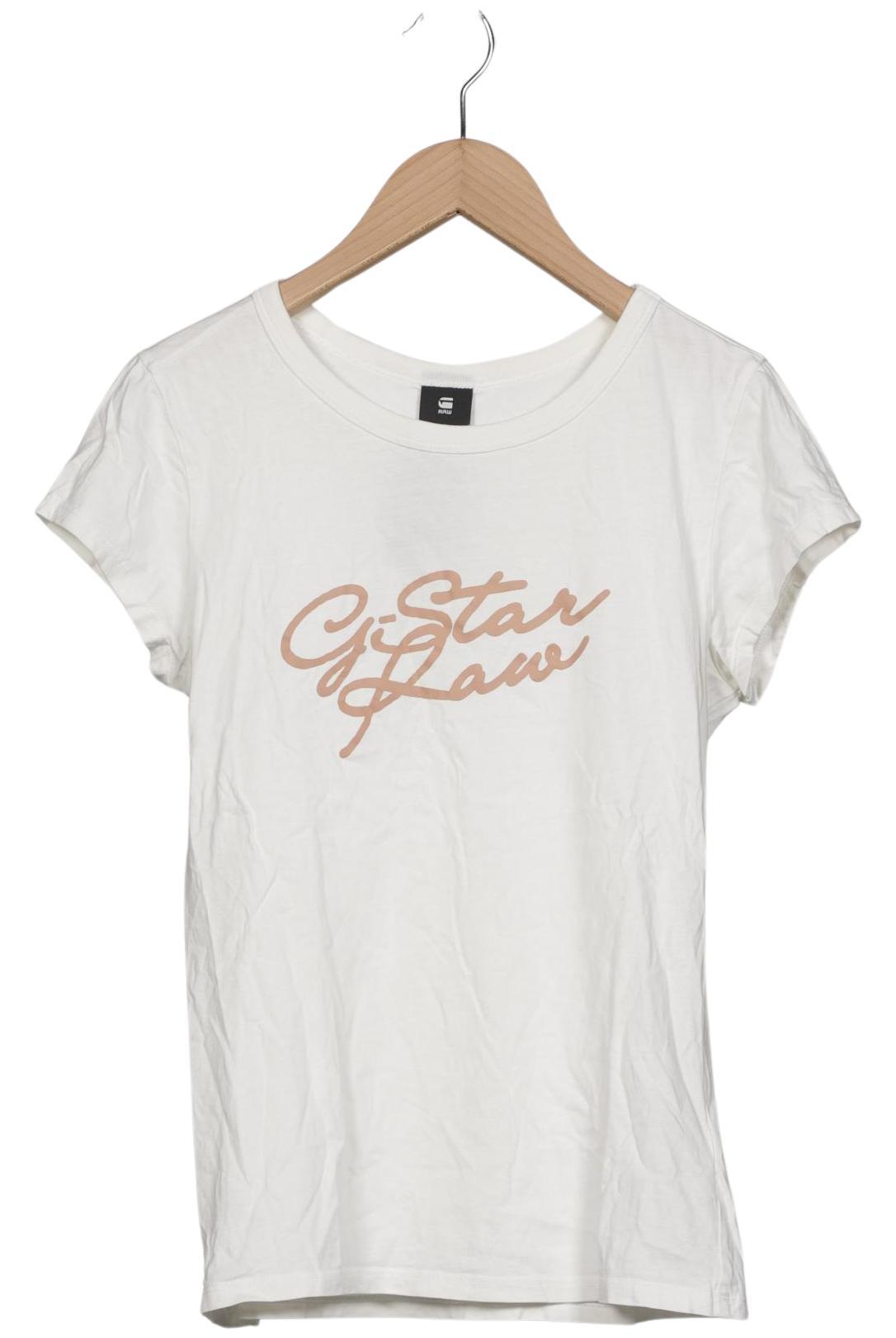 

G Star RAW Damen T-Shirt, cremeweiß, Gr. 38