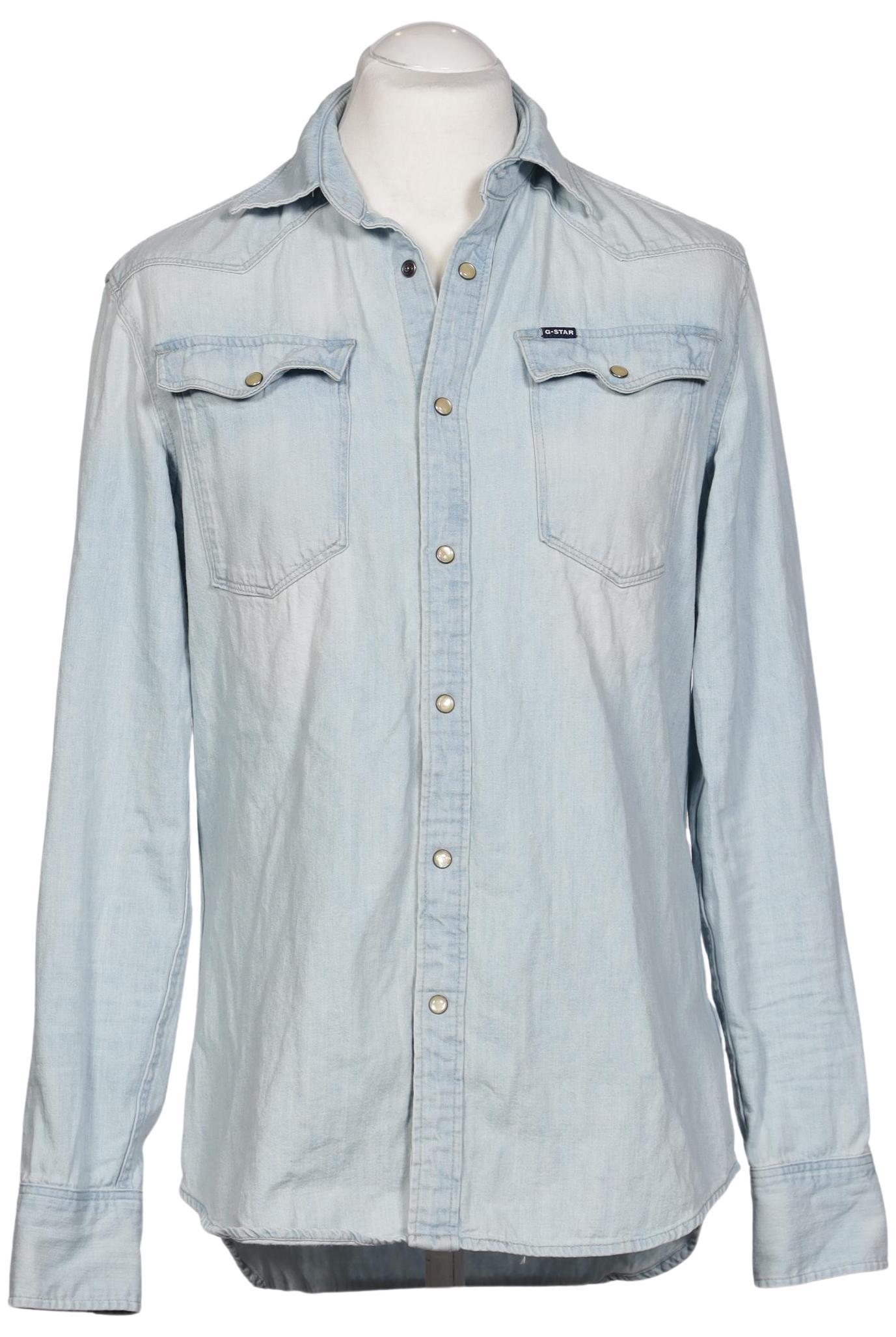 

G Star RAW Herren Hemd, hellblau, Gr. 48