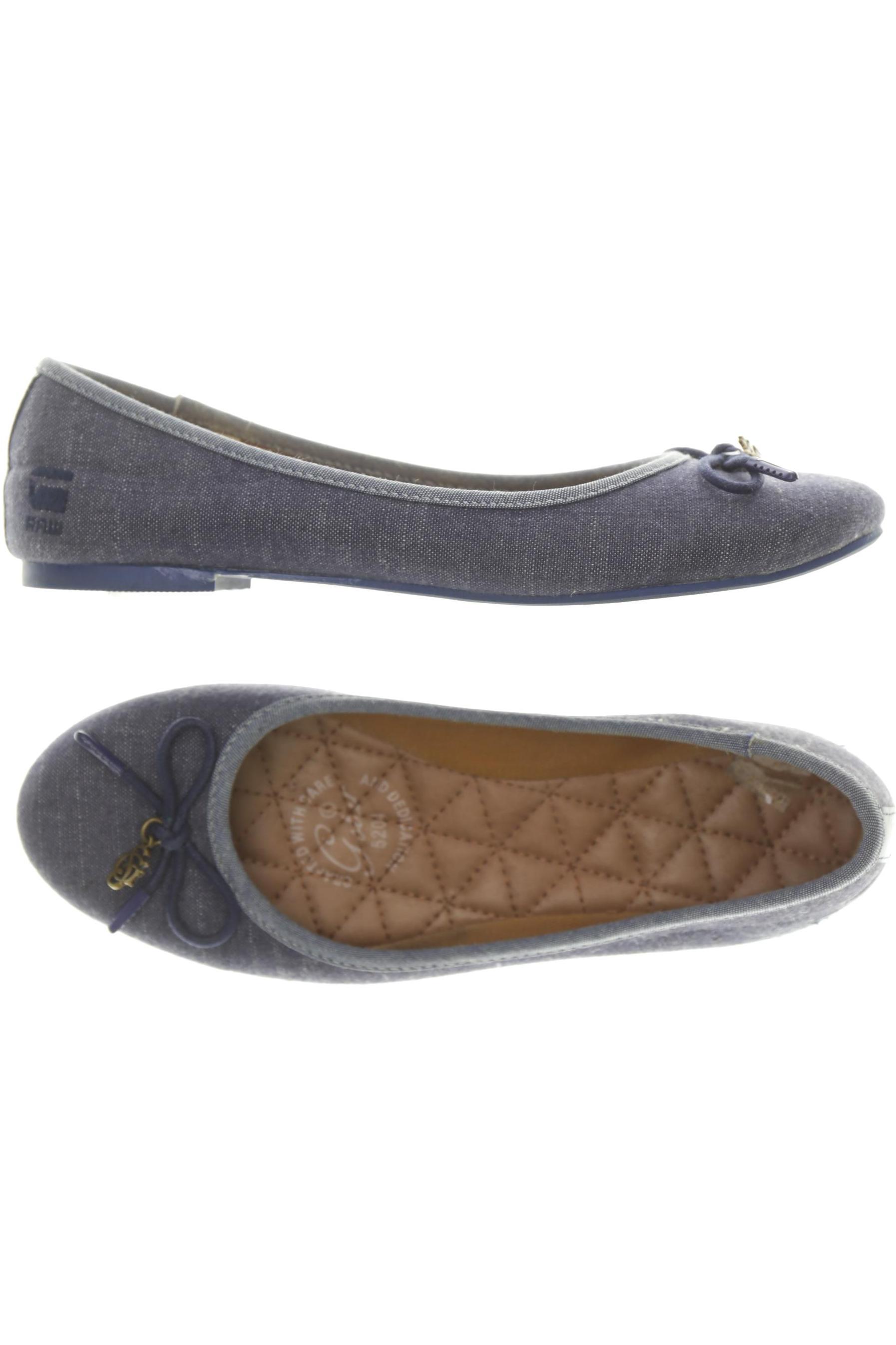 

G-Star RAW Damen Ballerinas, blau, Gr. 37