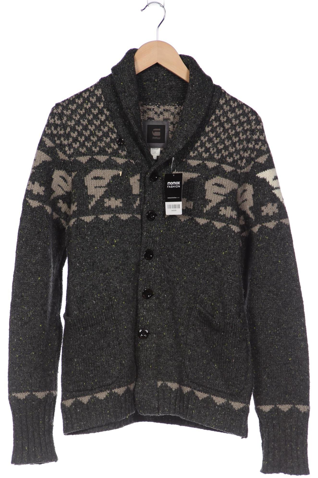 

G-STAR RAW Herren Strickjacke, grau