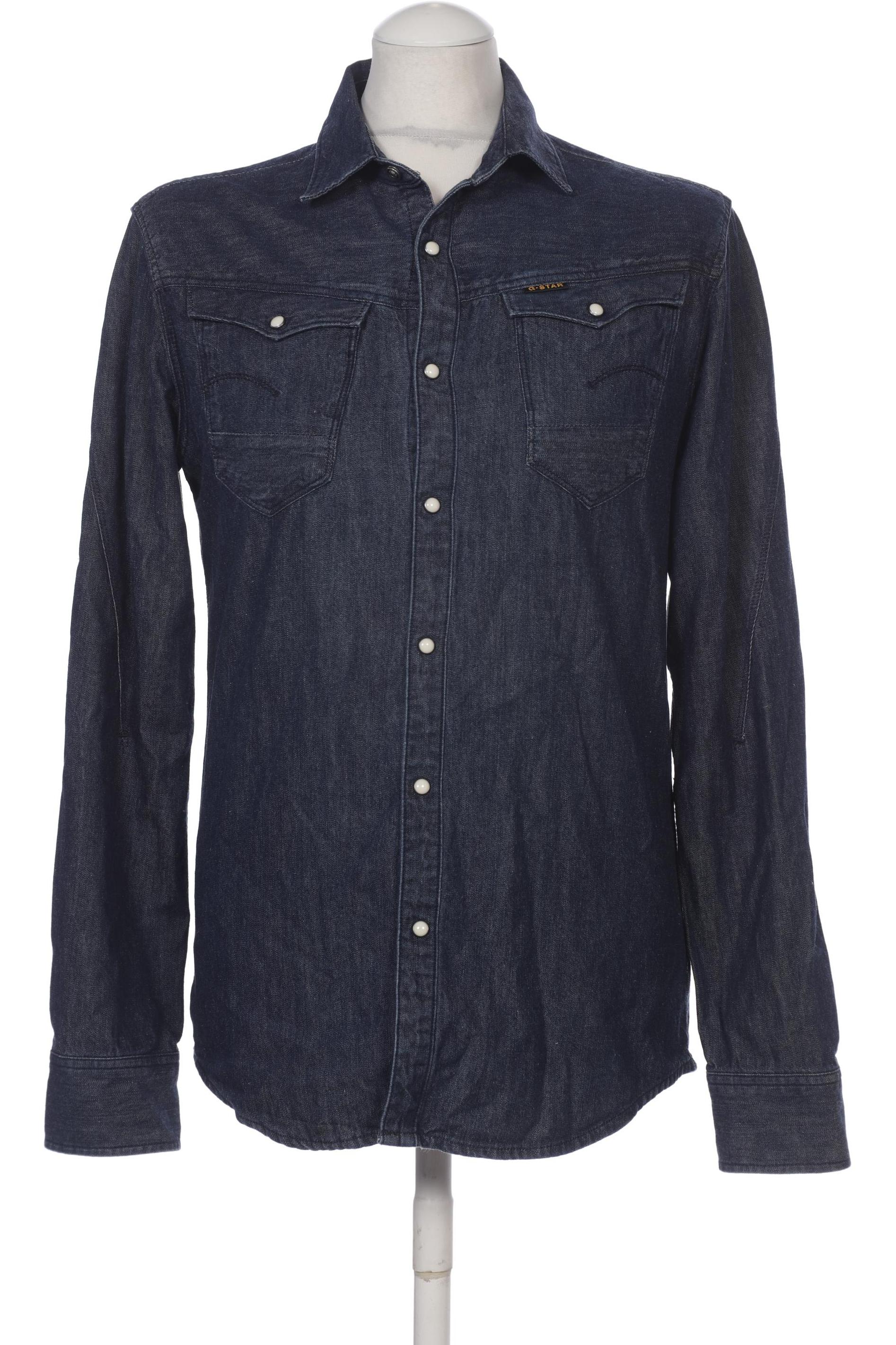 

G-STAR RAW Herren Hemd, marineblau