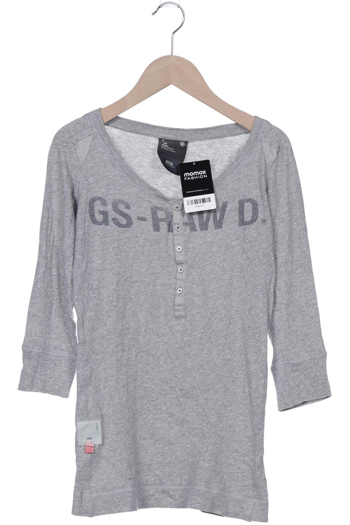 

G Star RAW Damen Langarmshirt, grau, Gr. 36