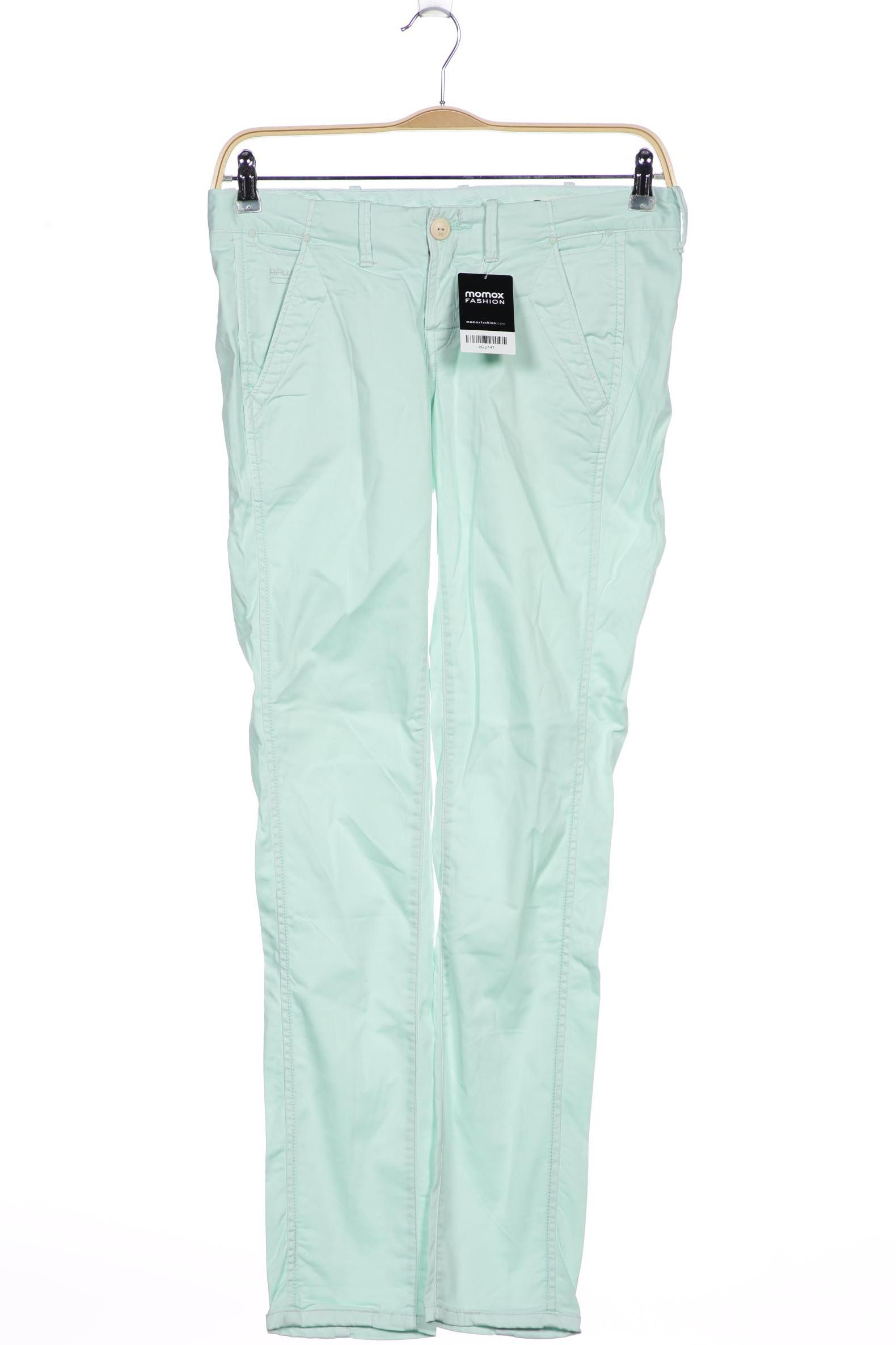 

G STAR RAW Damen Stoffhose, hellgrün