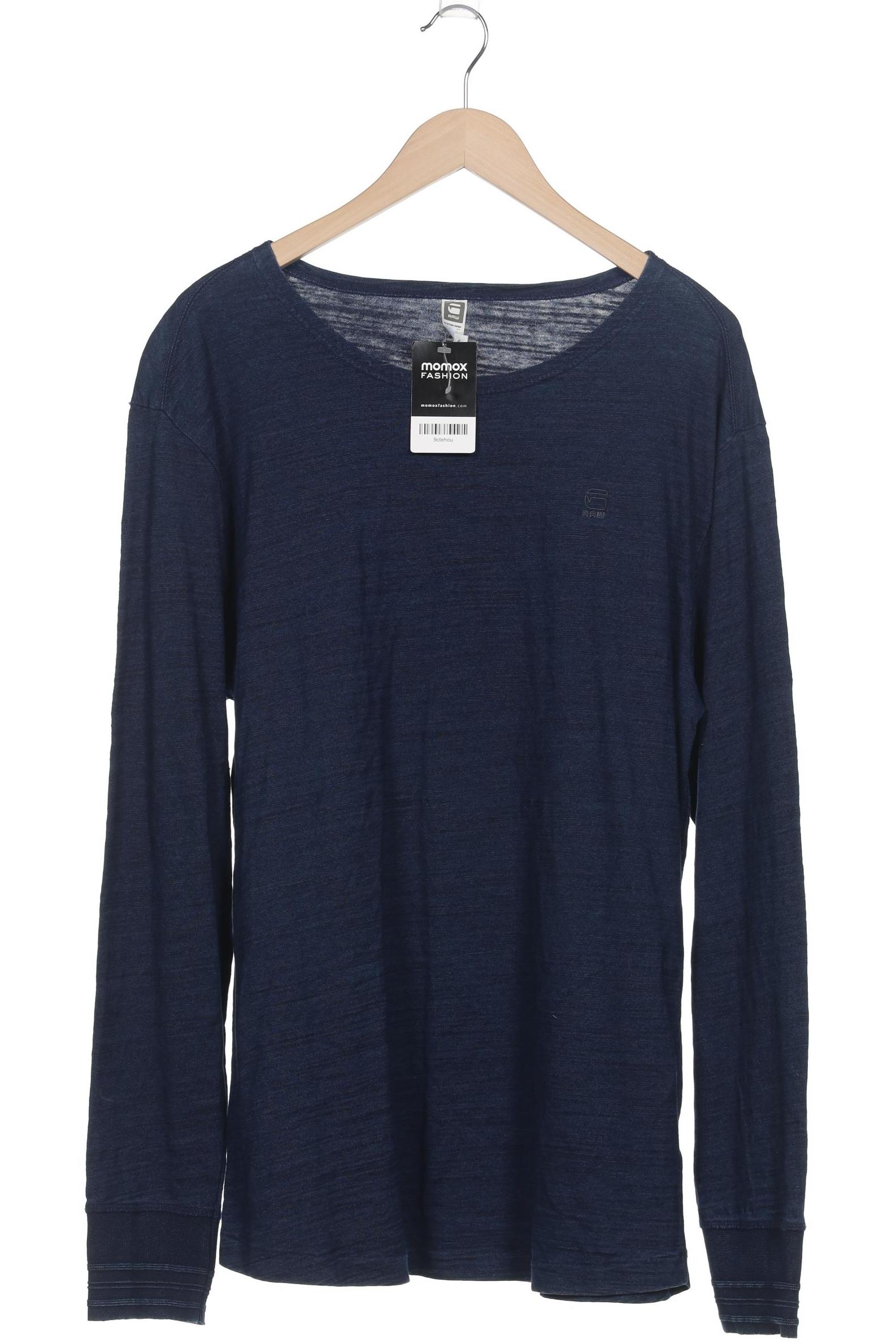 

G Star RAW Herren Langarmshirt, marineblau, Gr. 56