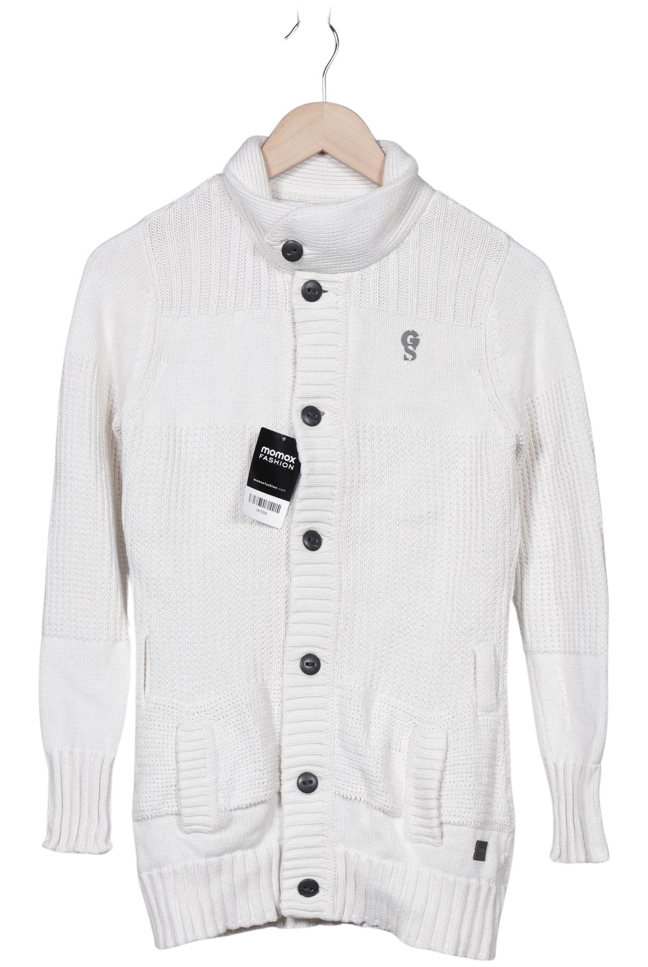 

G Star RAW Damen Strickjacke, weiß, Gr. 36