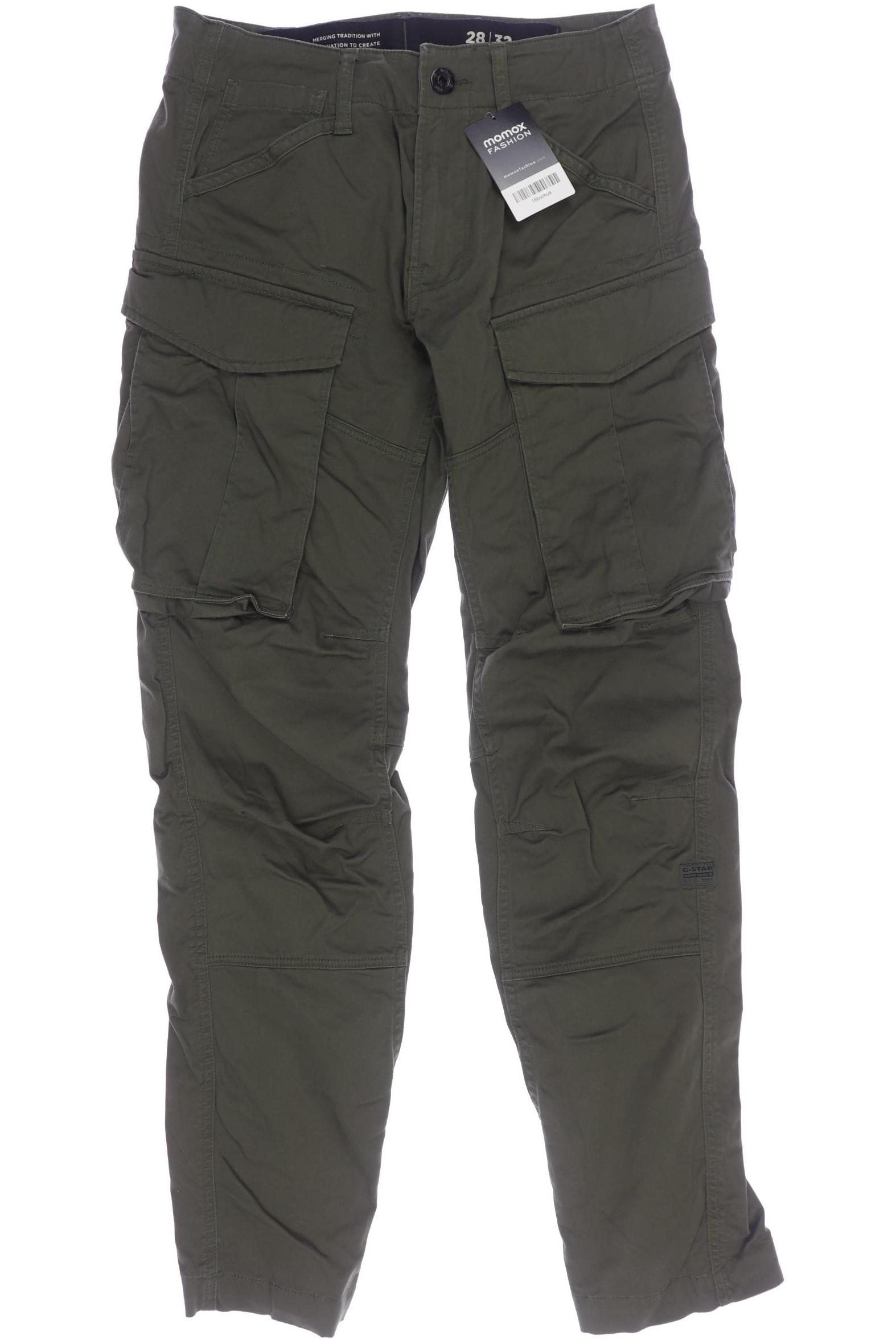 

G Star RAW Herren Stoffhose, grün, Gr. 28