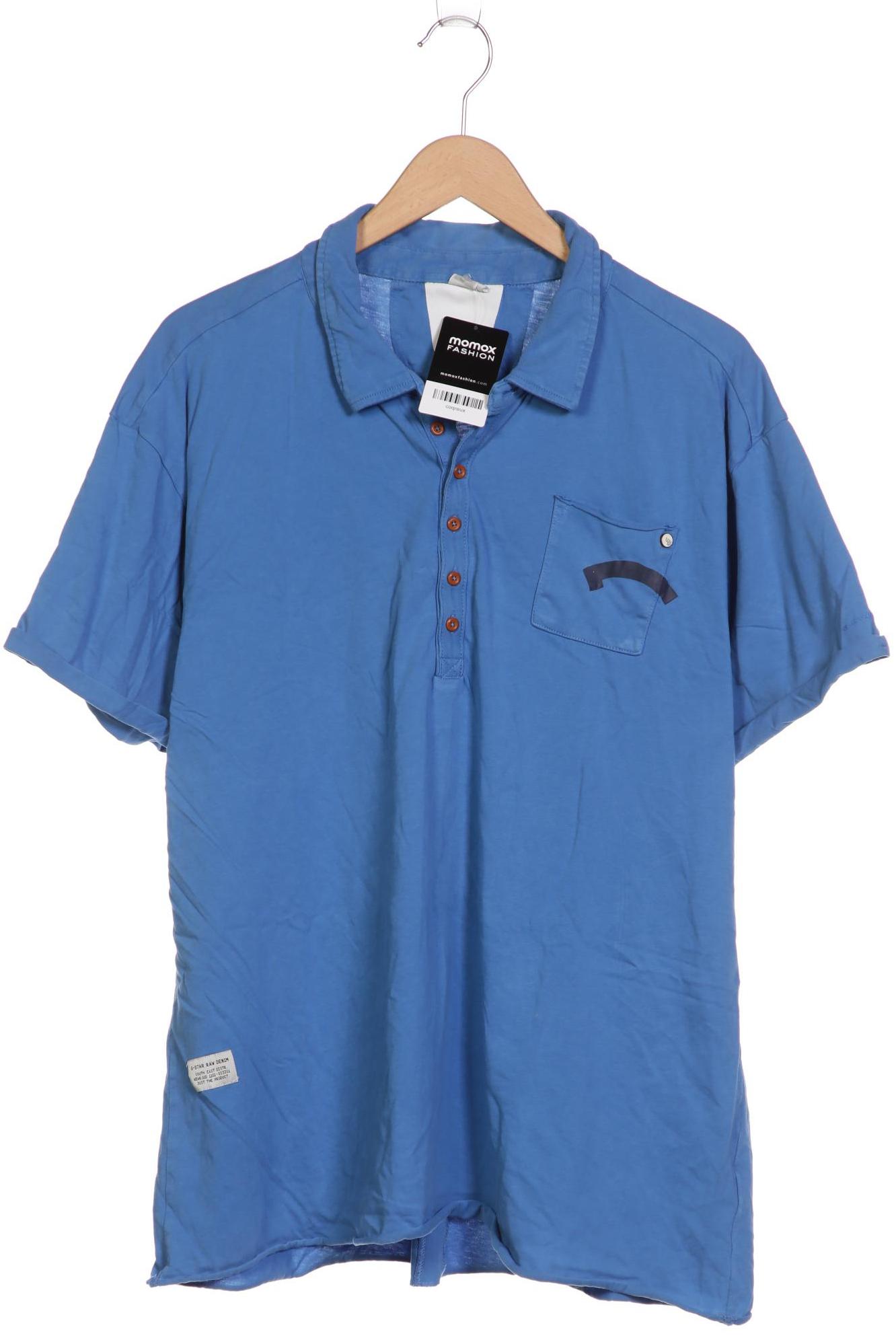 

G STAR RAW Herren Poloshirt, blau
