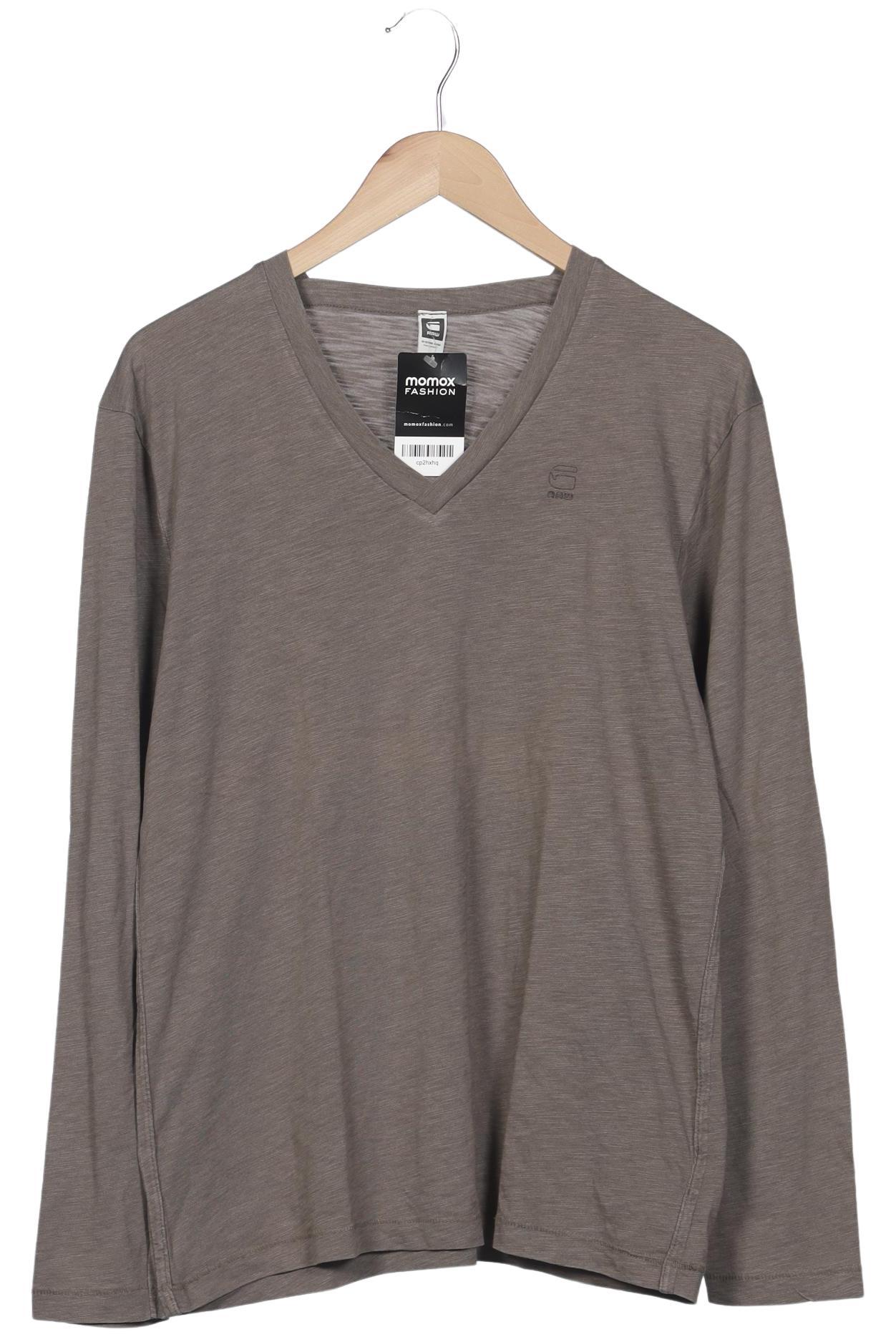 

G Star RAW Herren Langarmshirt, grau, Gr. 52