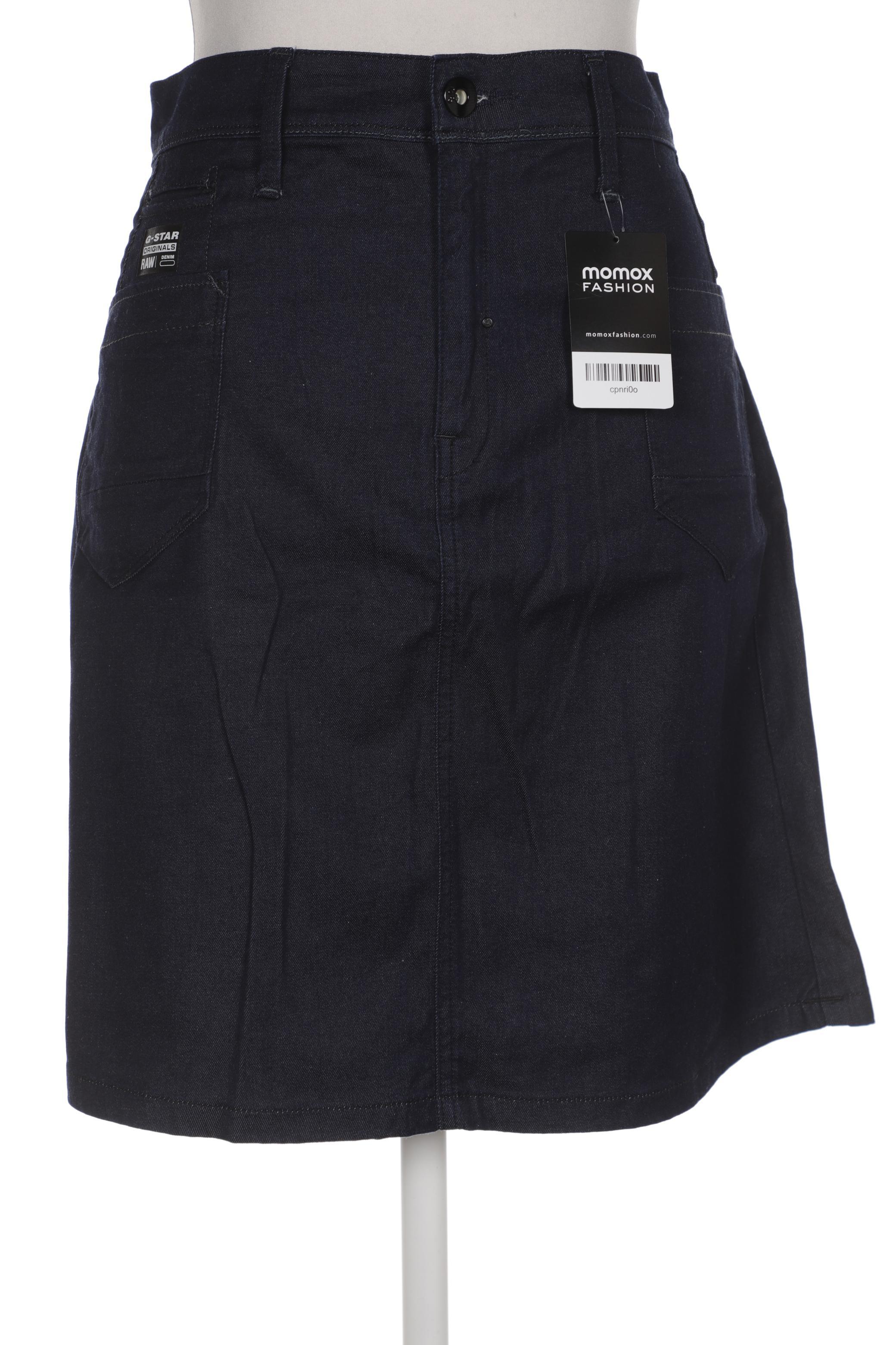 

G STAR RAW Damen Rock, marineblau