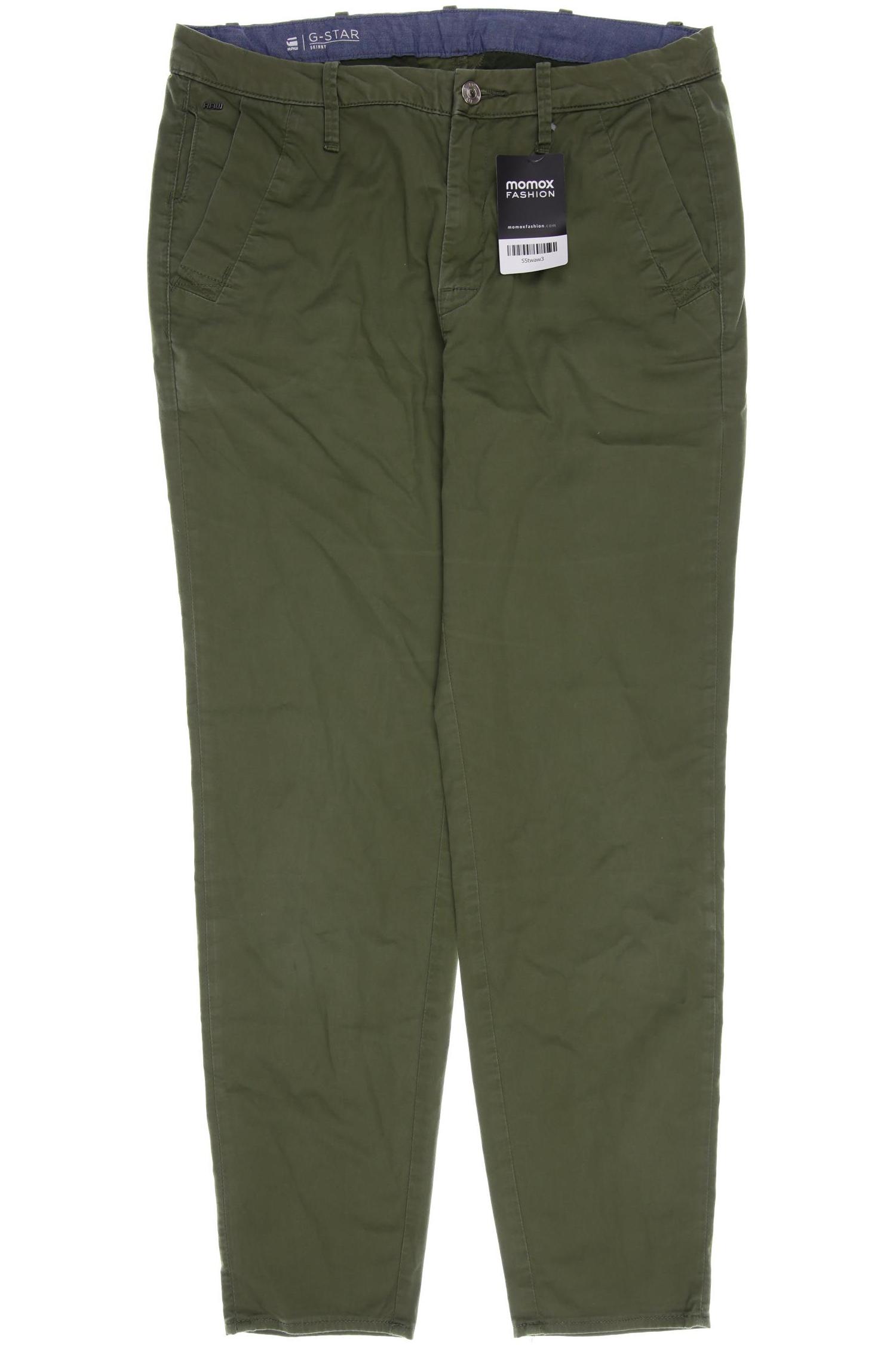 

G STAR RAW Damen Stoffhose, grün