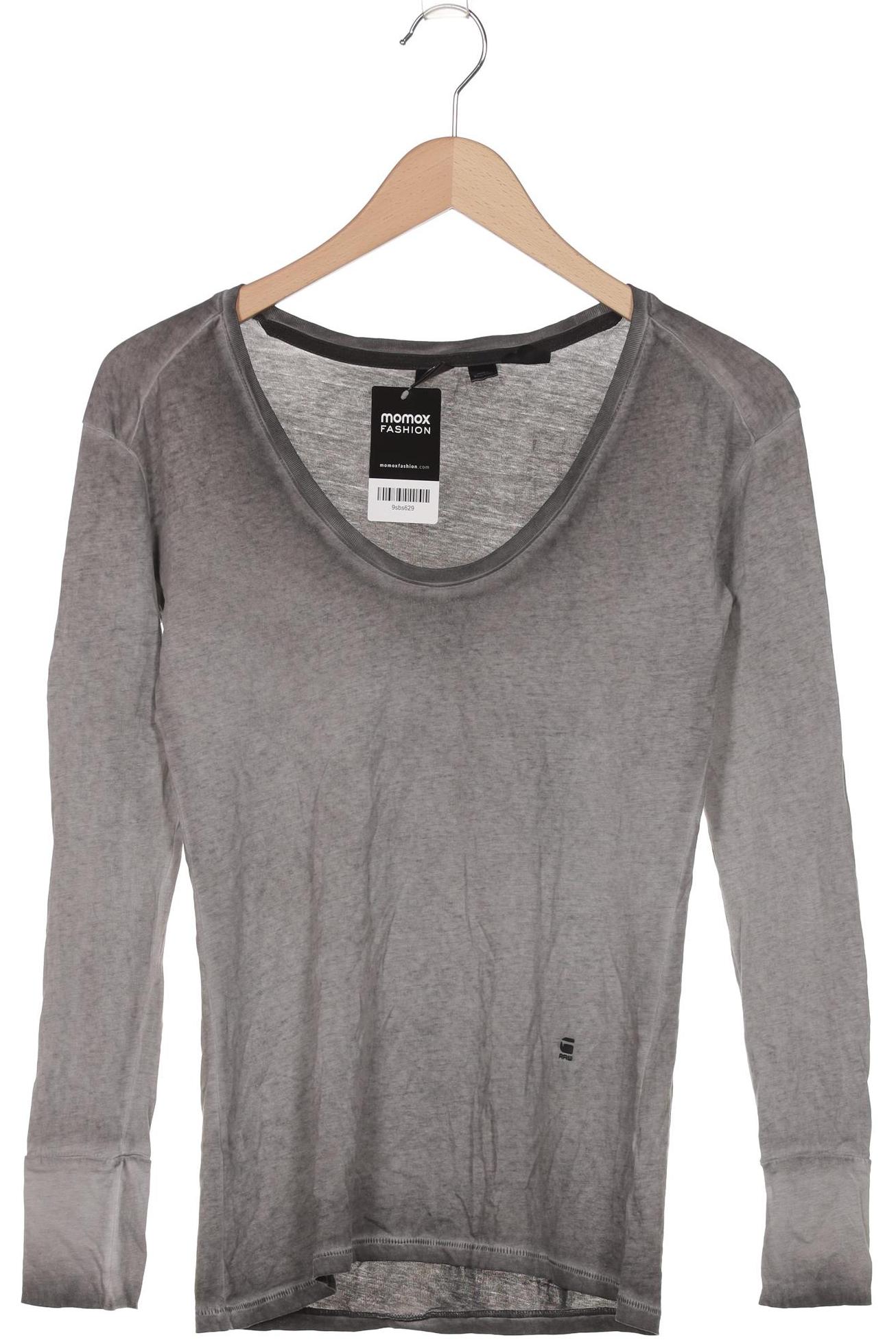 

G Star RAW Damen Langarmshirt, grau, Gr. 34