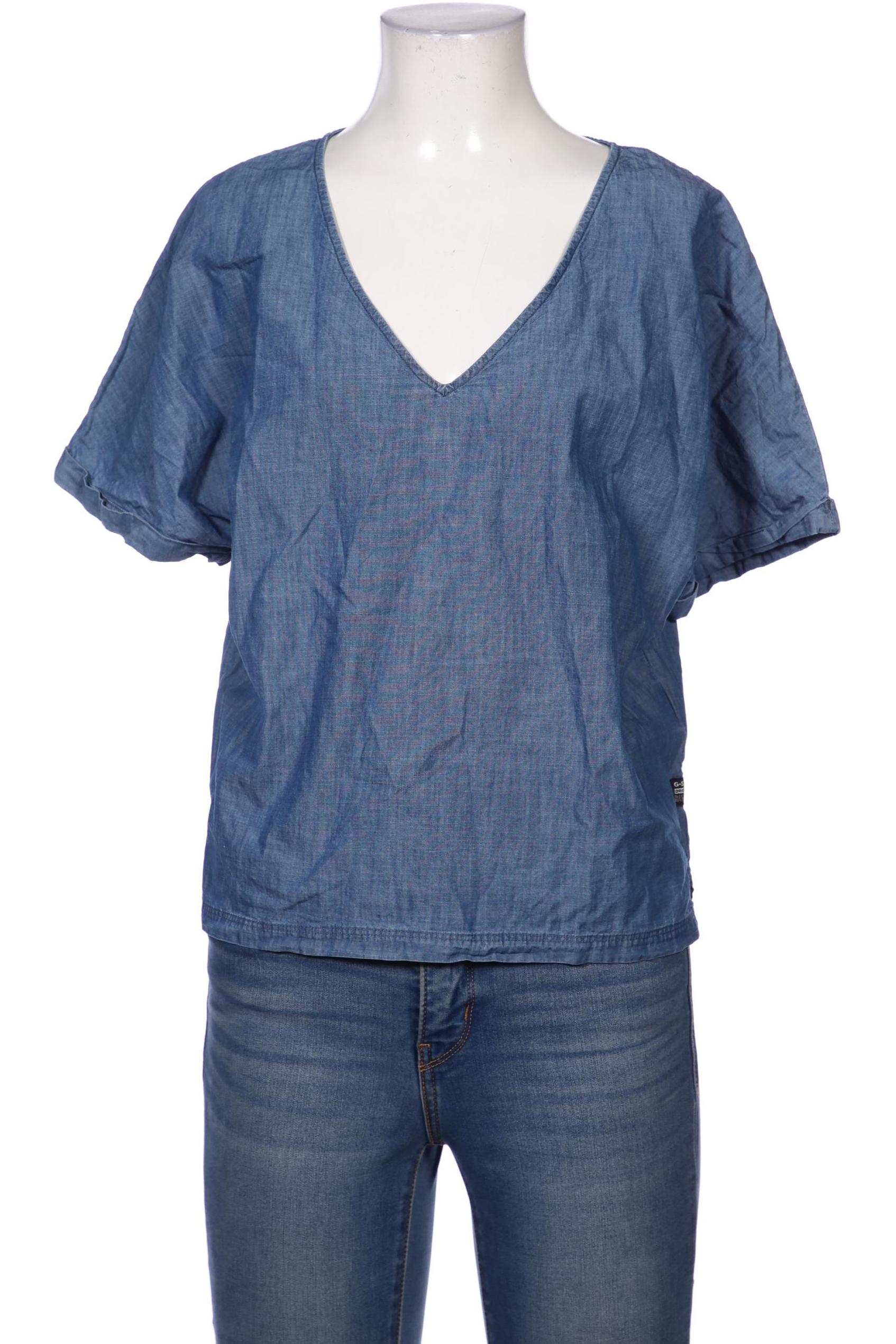 

G Star RAW Damen Bluse, blau, Gr. 36