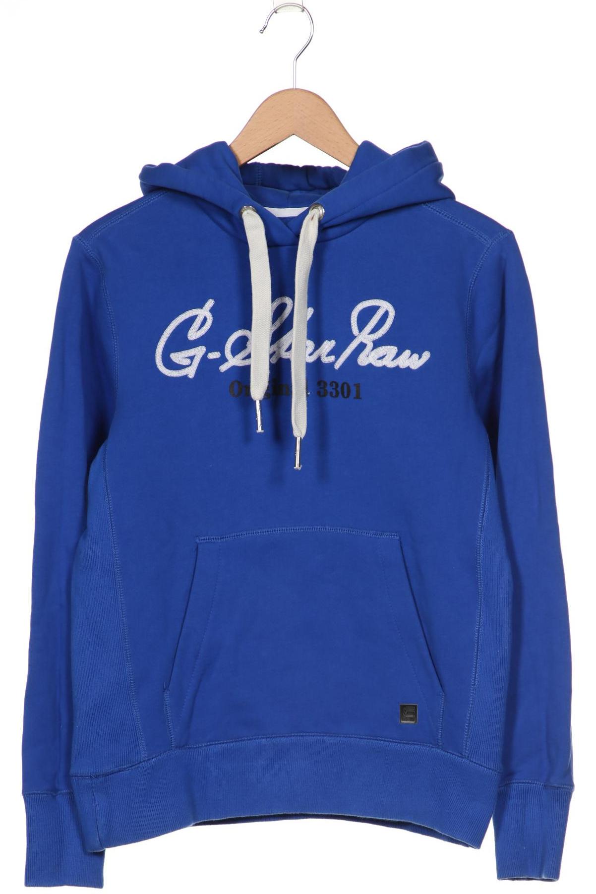 

G STAR RAW Herren Kapuzenpullover, blau