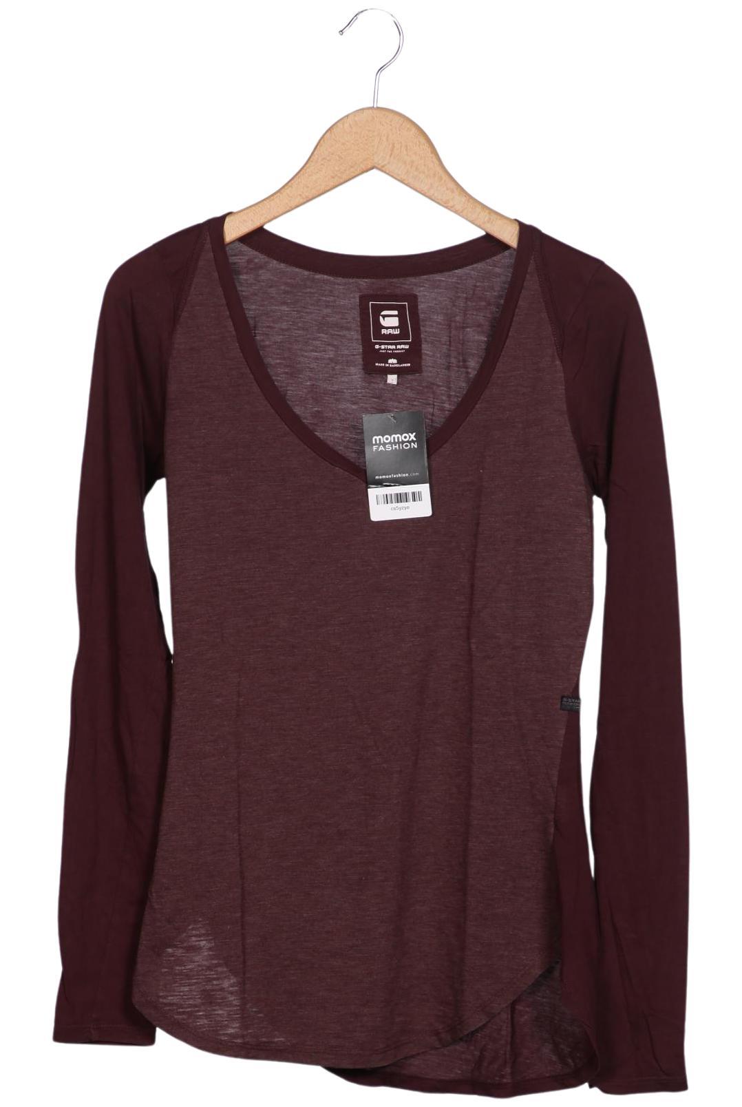 

G Star RAW Damen Langarmshirt, bordeaux, Gr. 36