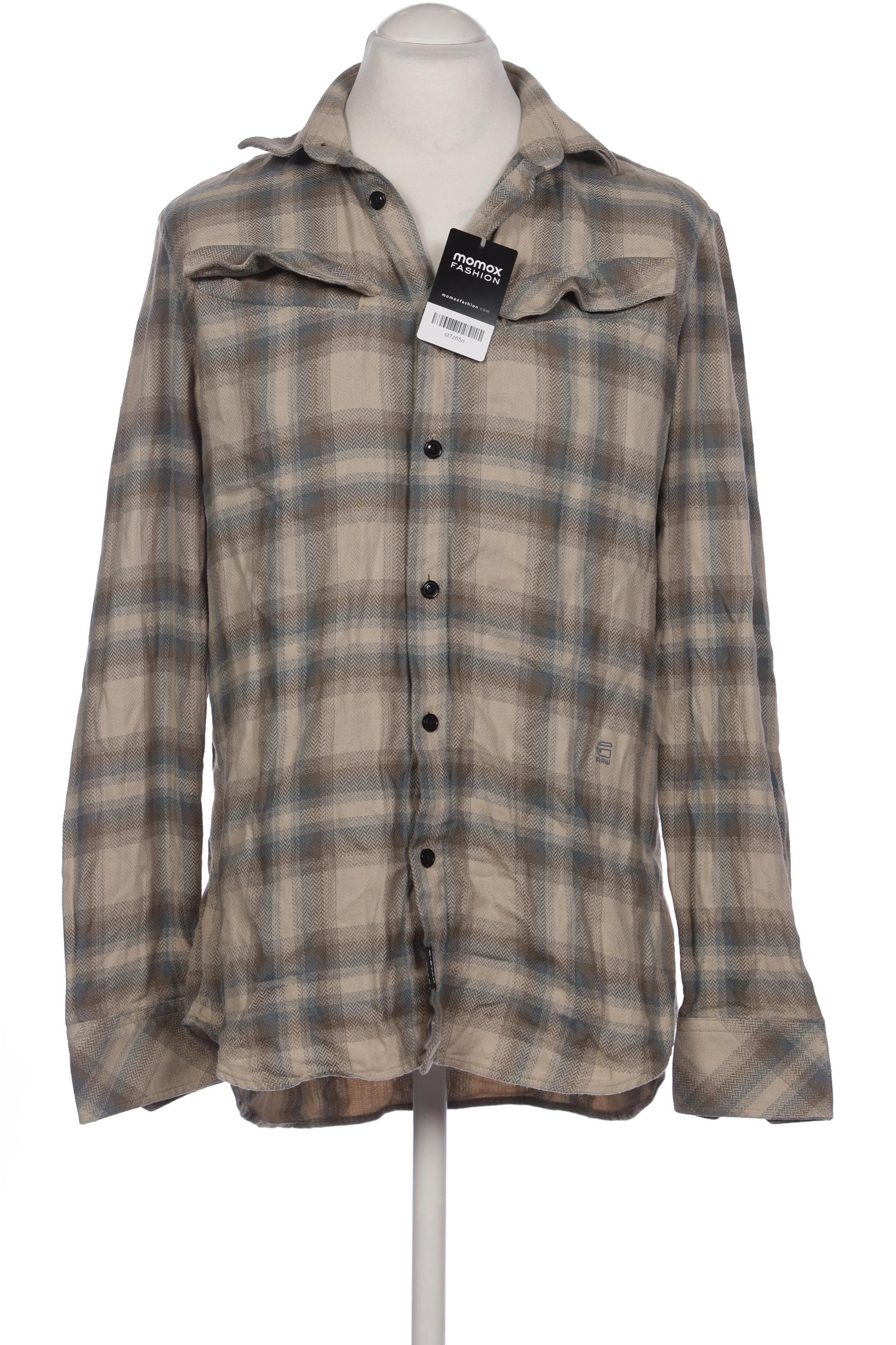 

G Star RAW Herren Hemd, beige, Gr. 52