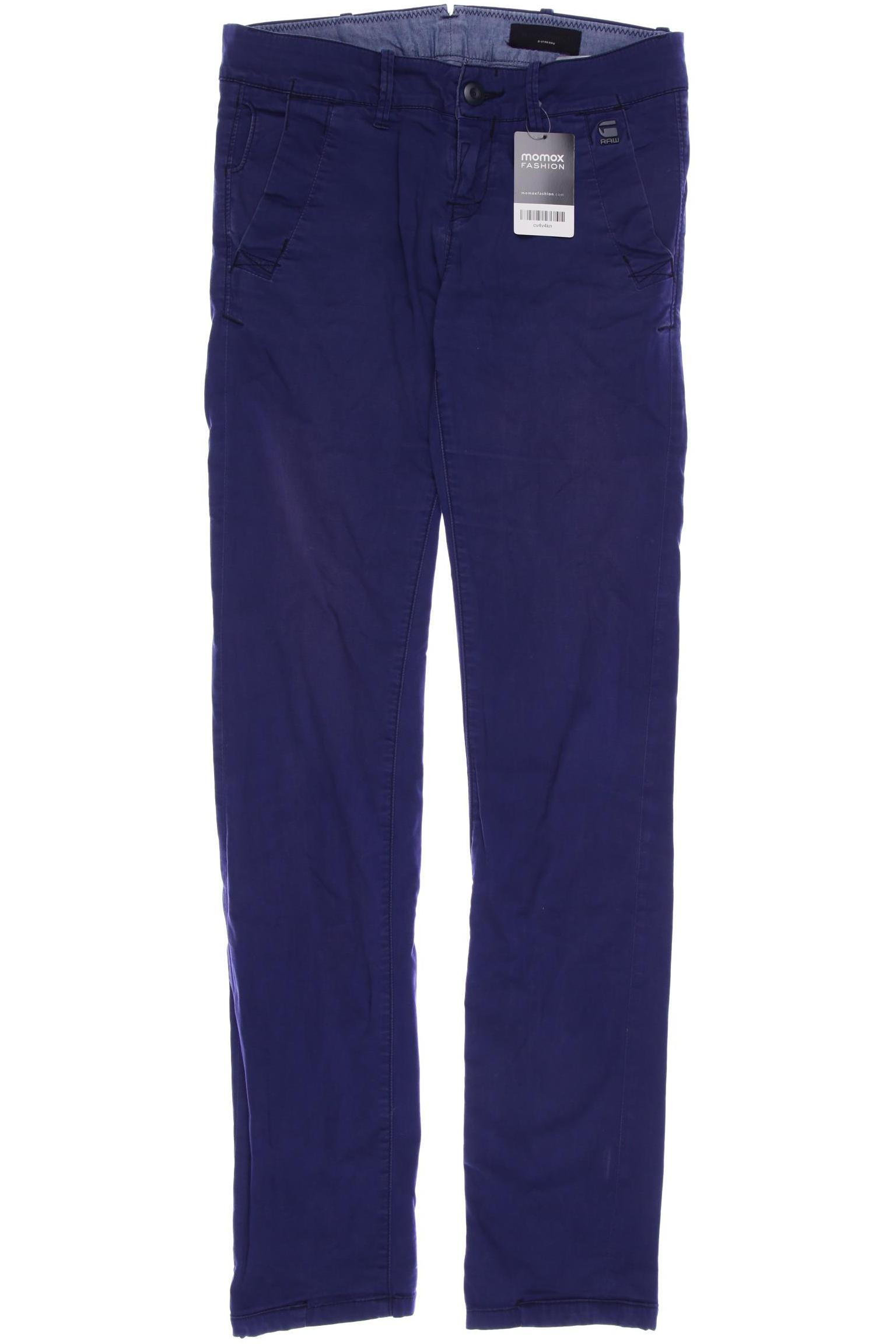 

G STAR RAW Damen Stoffhose, blau