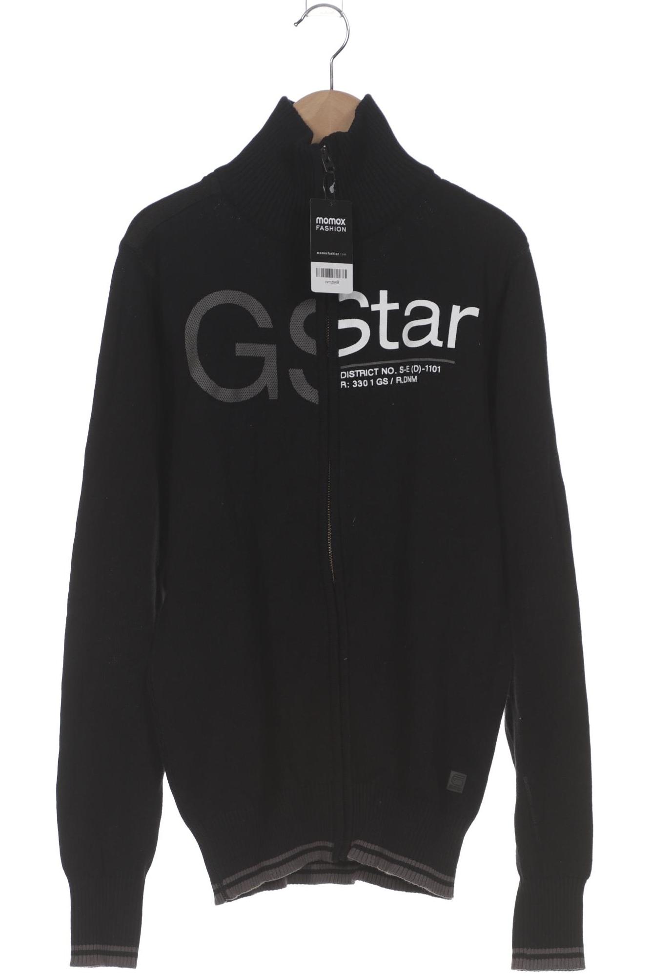 

G Star RAW Herren Strickjacke, schwarz, Gr. 48