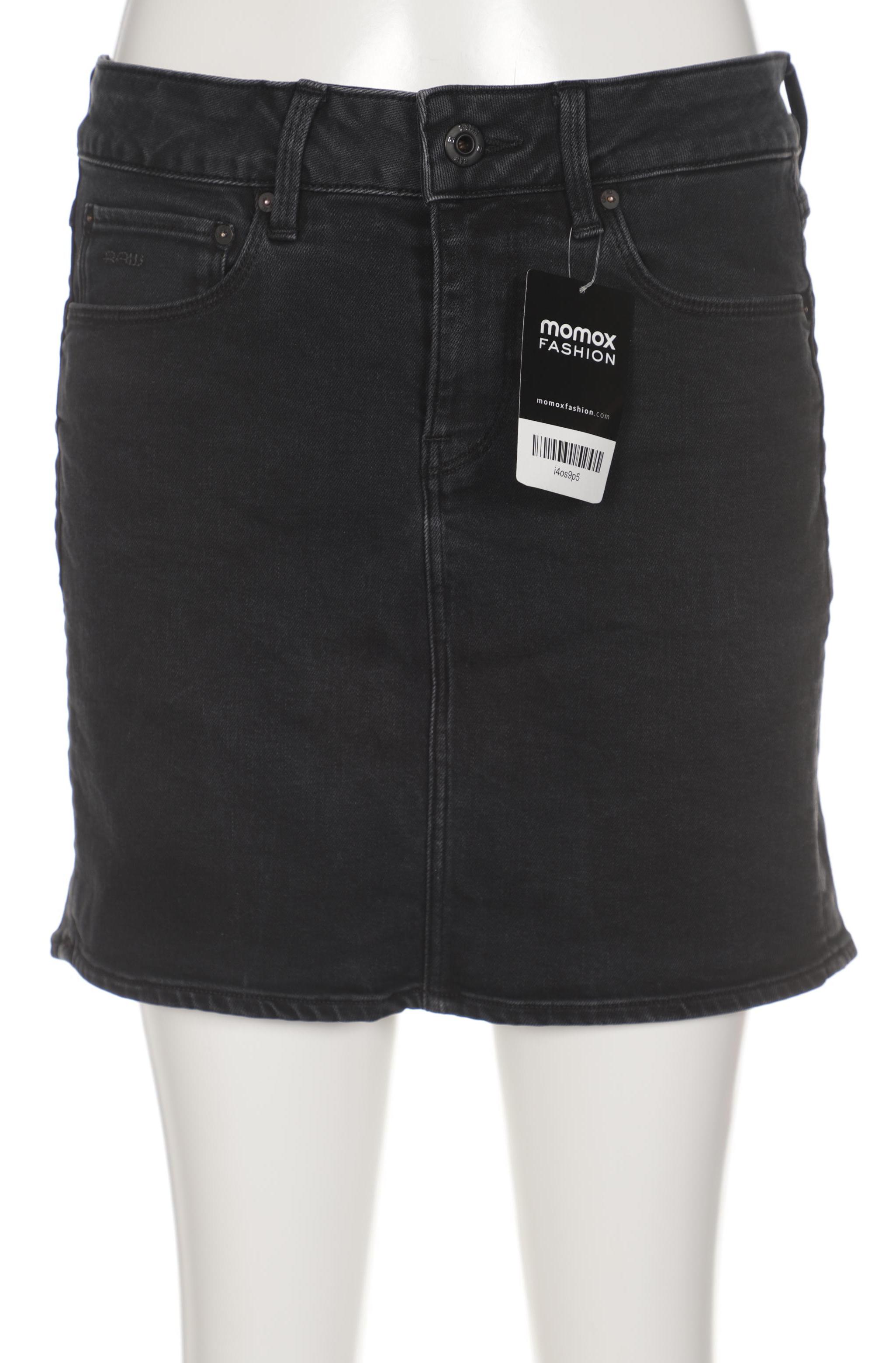 

G STAR RAW Damen Rock, schwarz