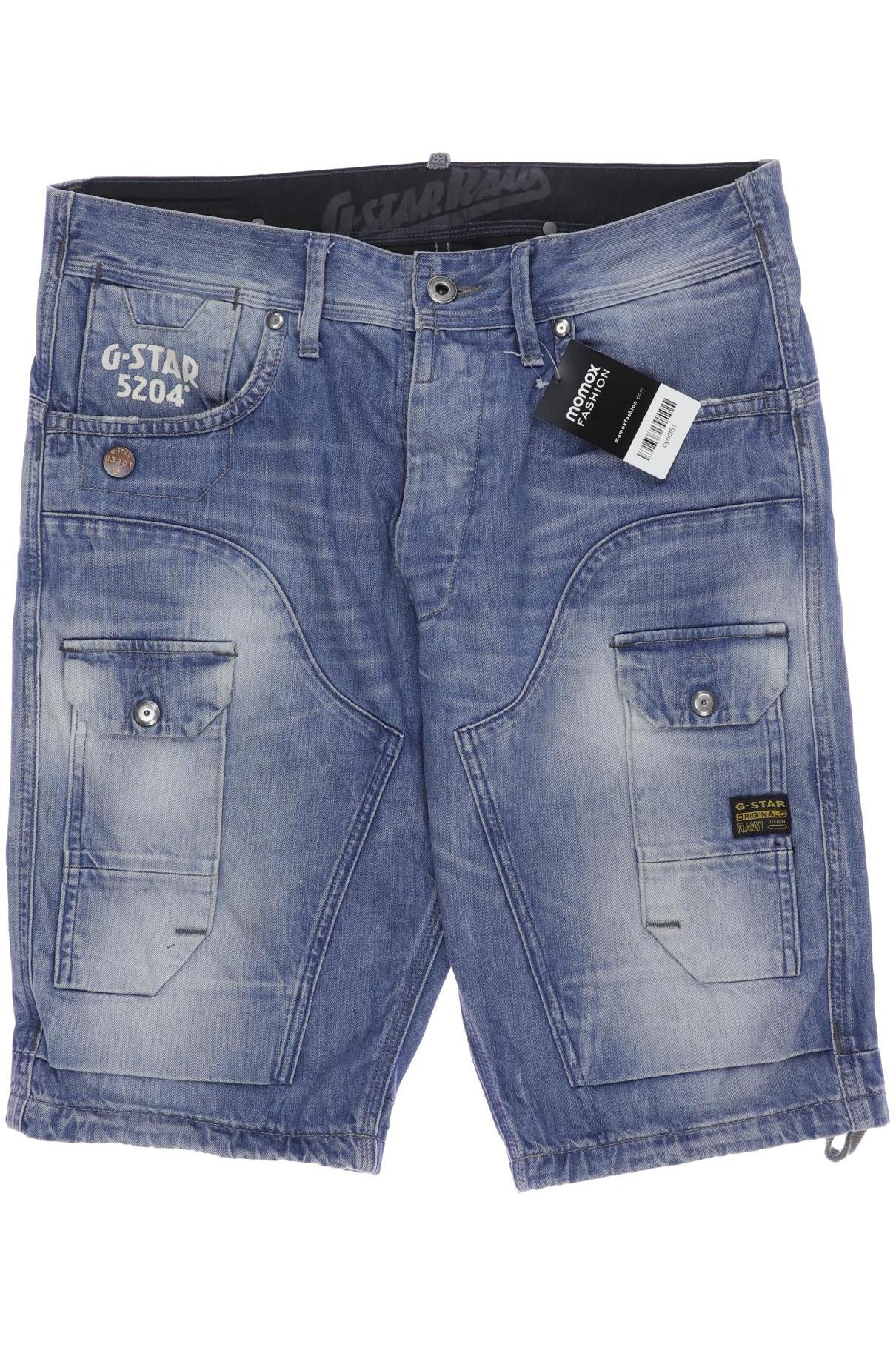 

G Star RAW Herren Shorts, blau, Gr. 35