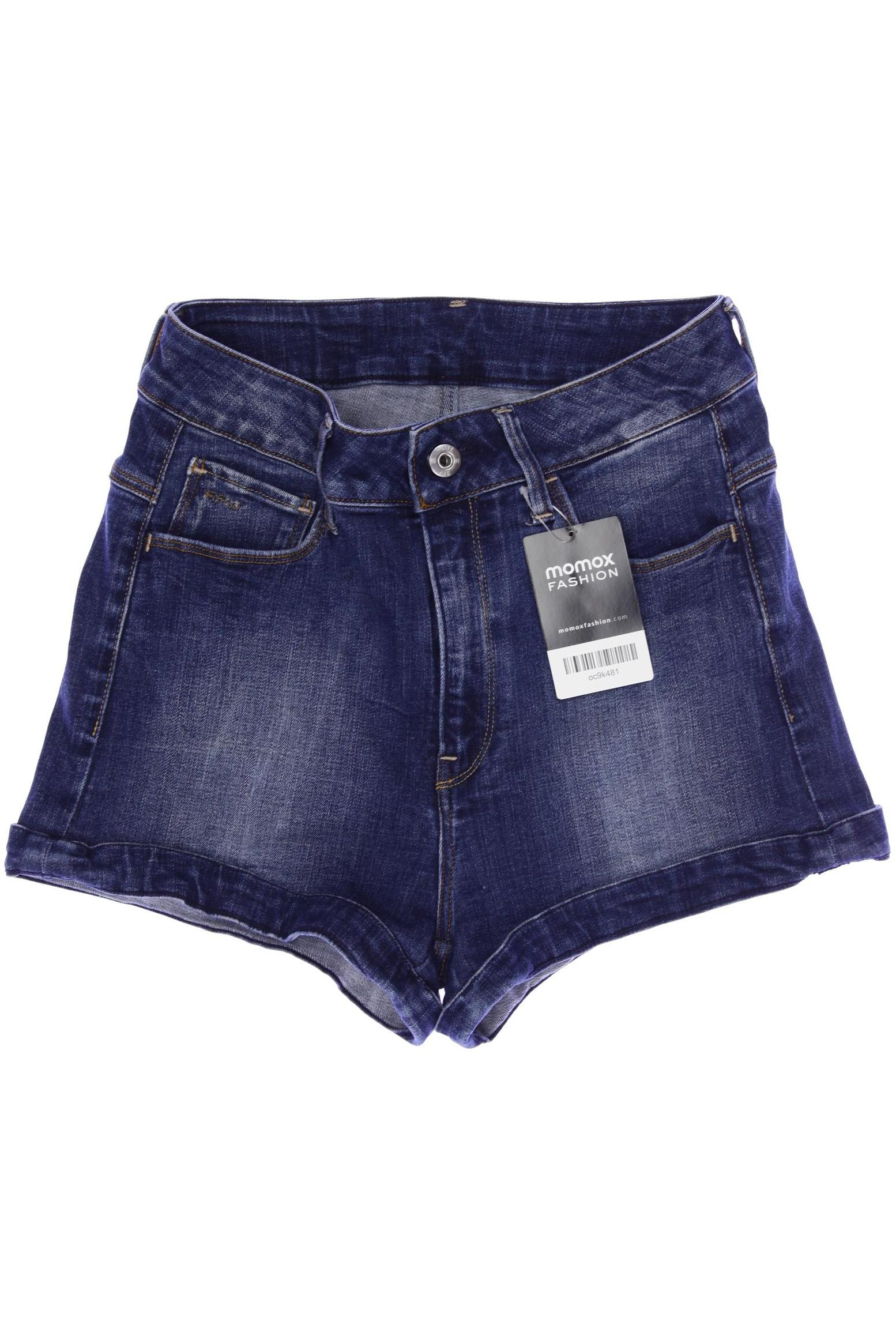 

G Star RAW Damen Shorts, blau, Gr. 25