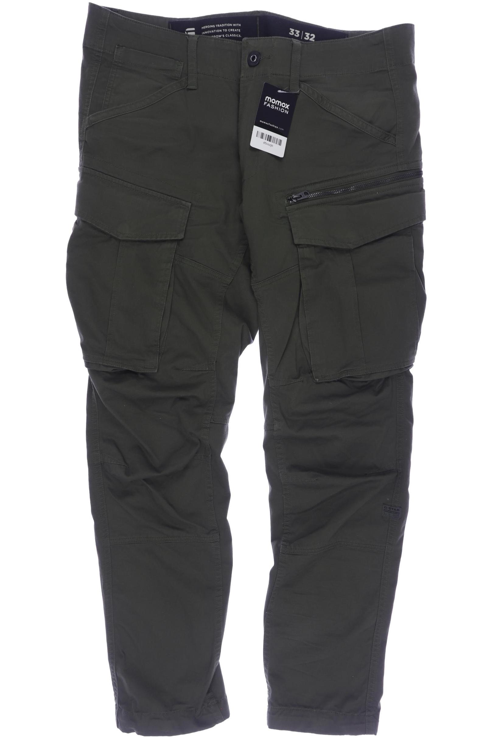 

G Star RAW Herren Stoffhose, grün, Gr. 33