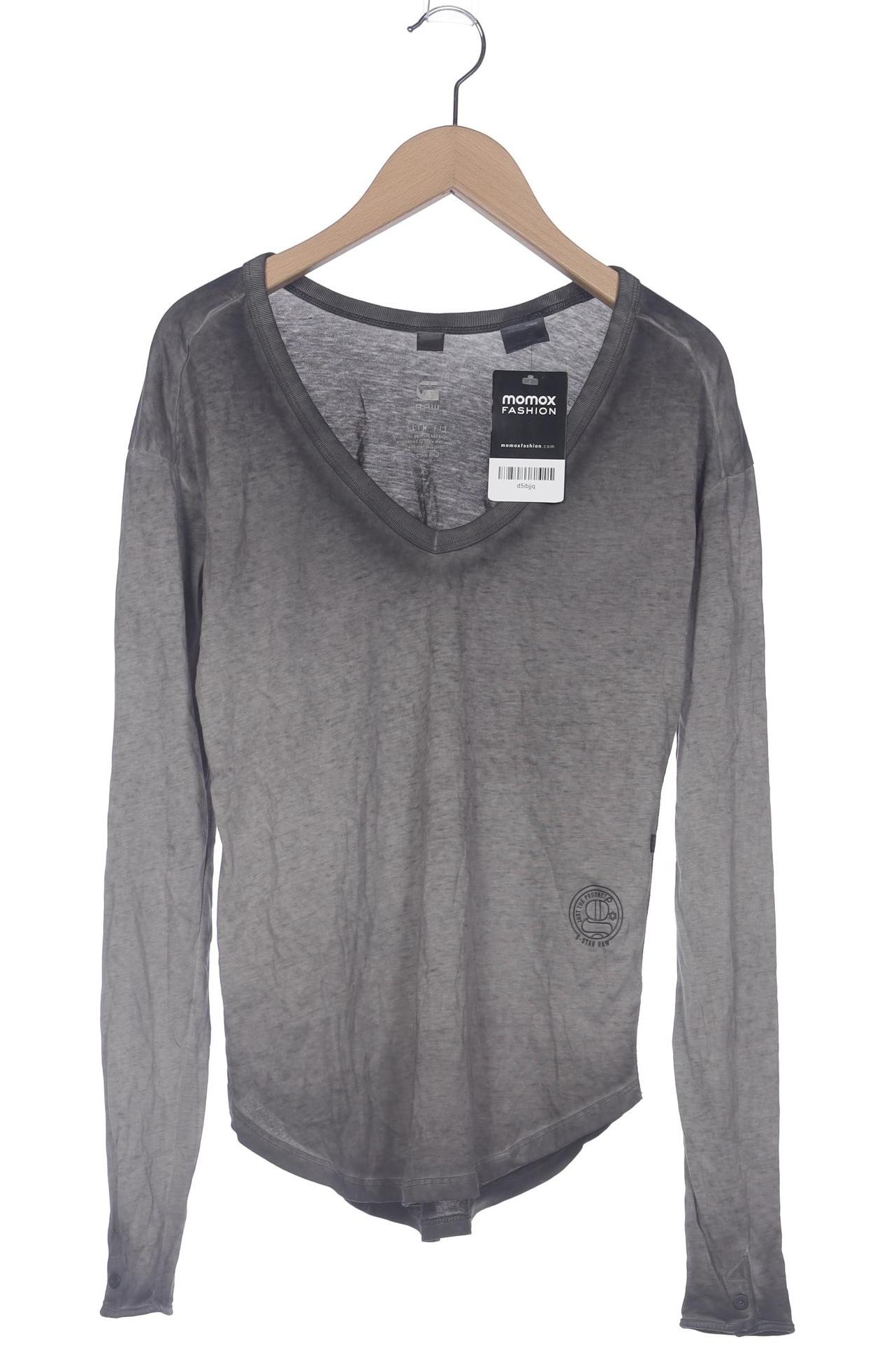 

G Star RAW Damen Langarmshirt, grau, Gr. 34