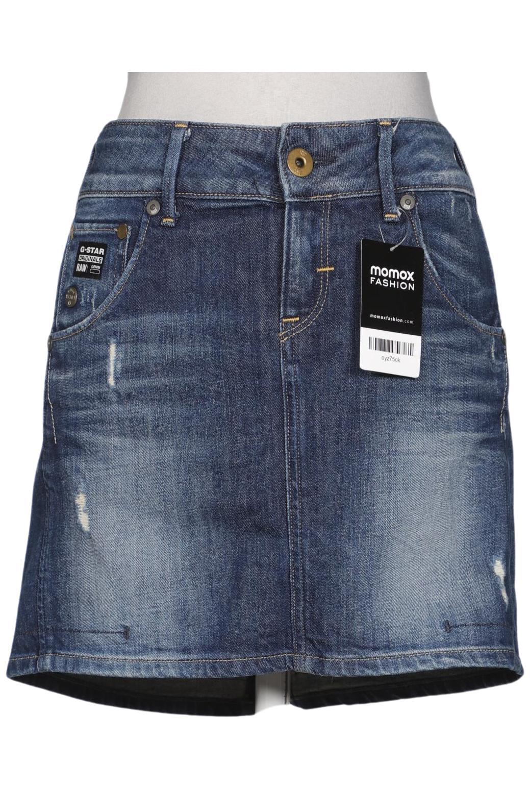 

G Star RAW Damen Rock, blau, Gr. 27