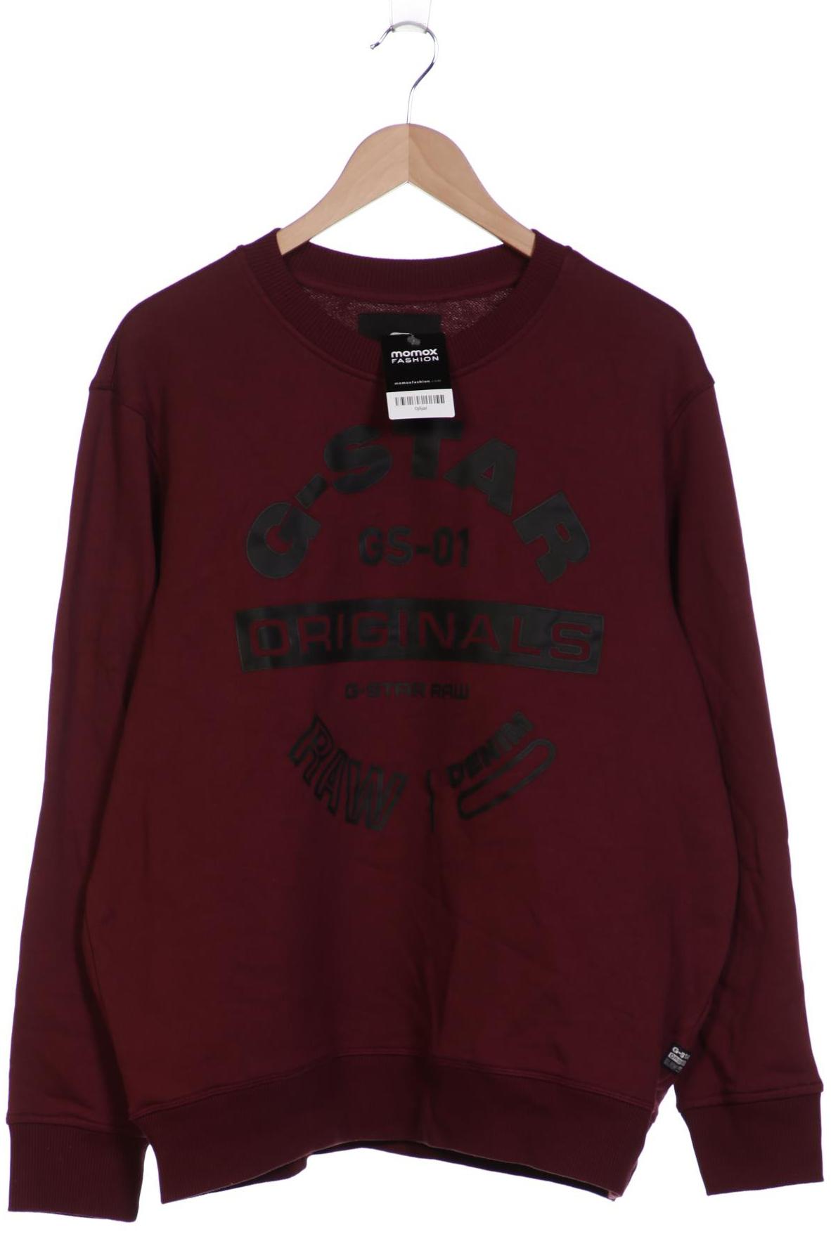 

G Star RAW Herren Sweatshirt, bordeaux, Gr. 54