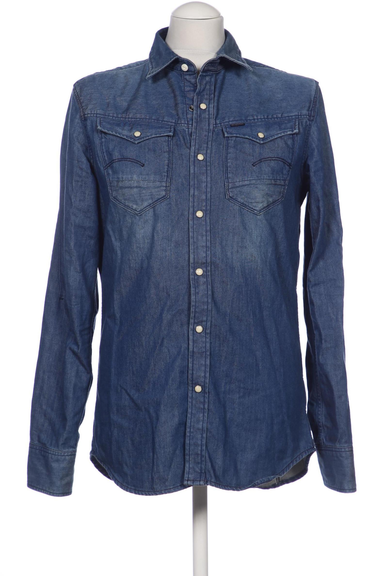 

G-Star RAW Herren Hemd, blau, Gr. 48