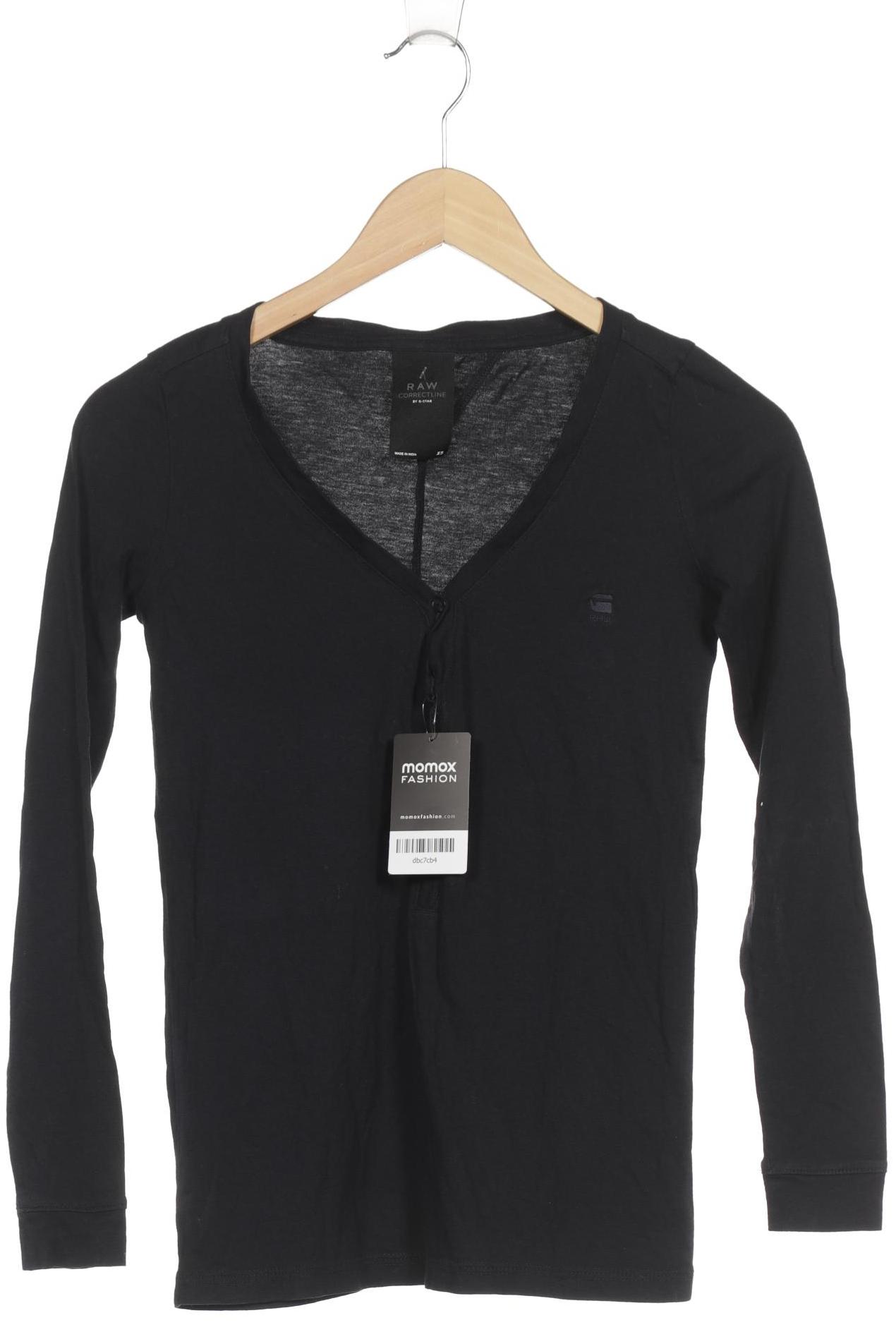 

G Star RAW Damen Langarmshirt, schwarz, Gr. 34