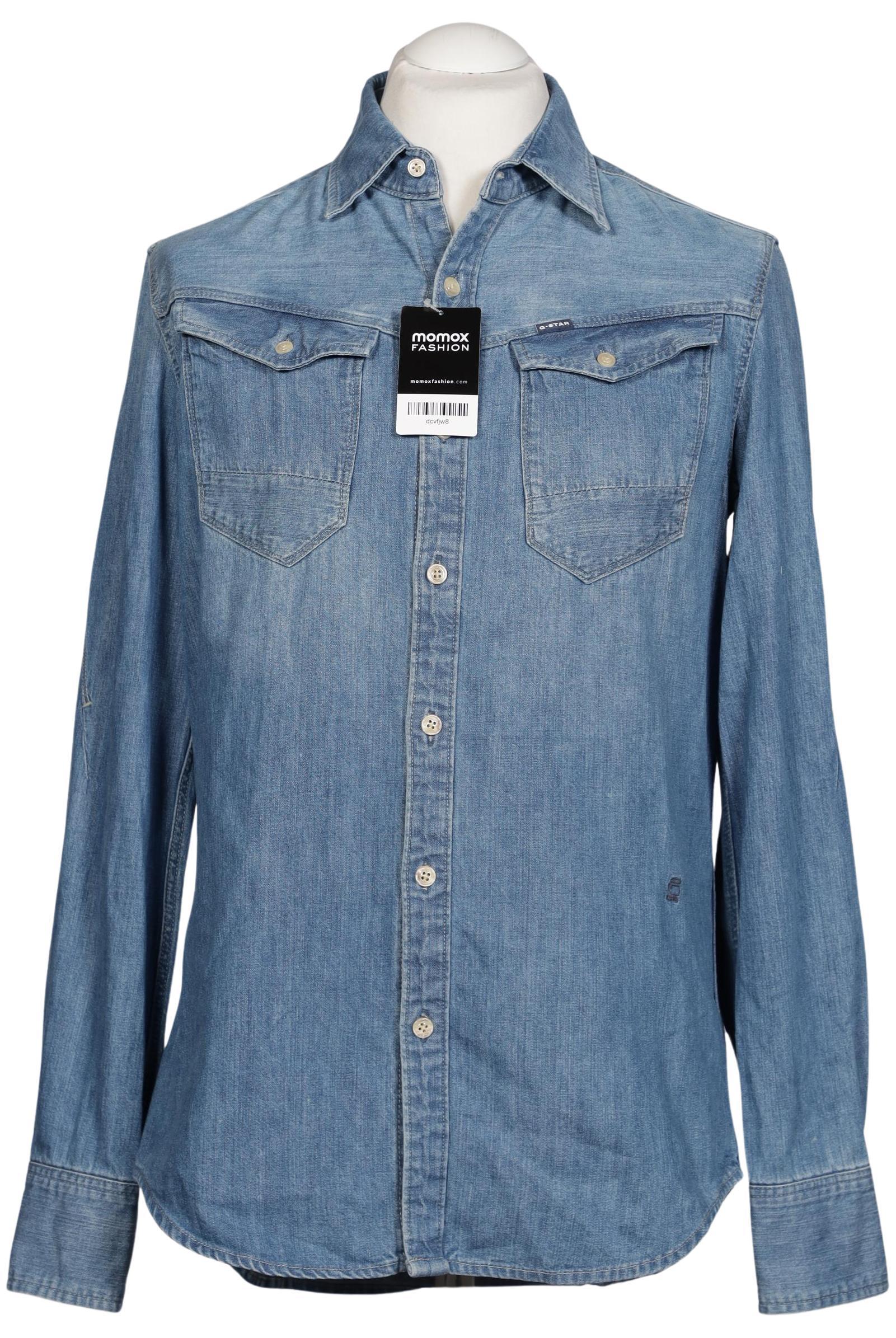 

G Star RAW Herren Hemd, blau, Gr. 48