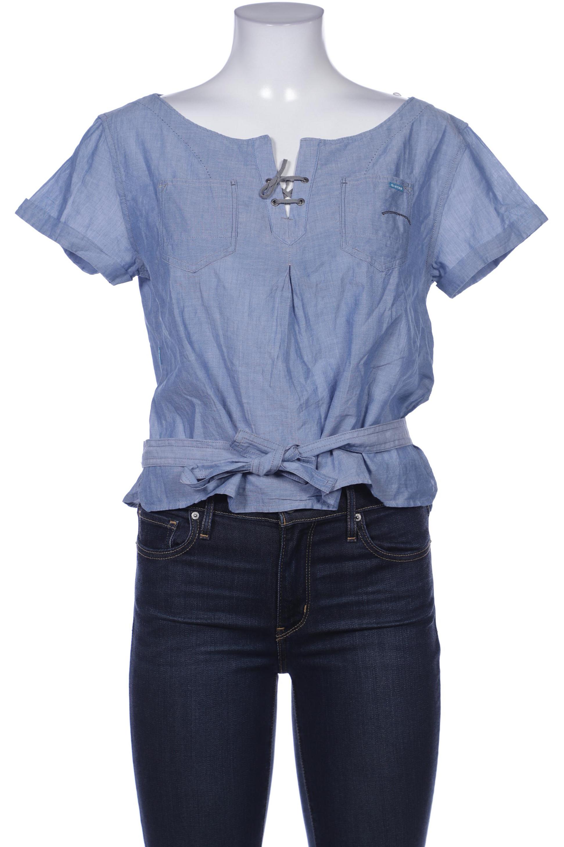 

G Star RAW Damen Bluse, blau, Gr. 38