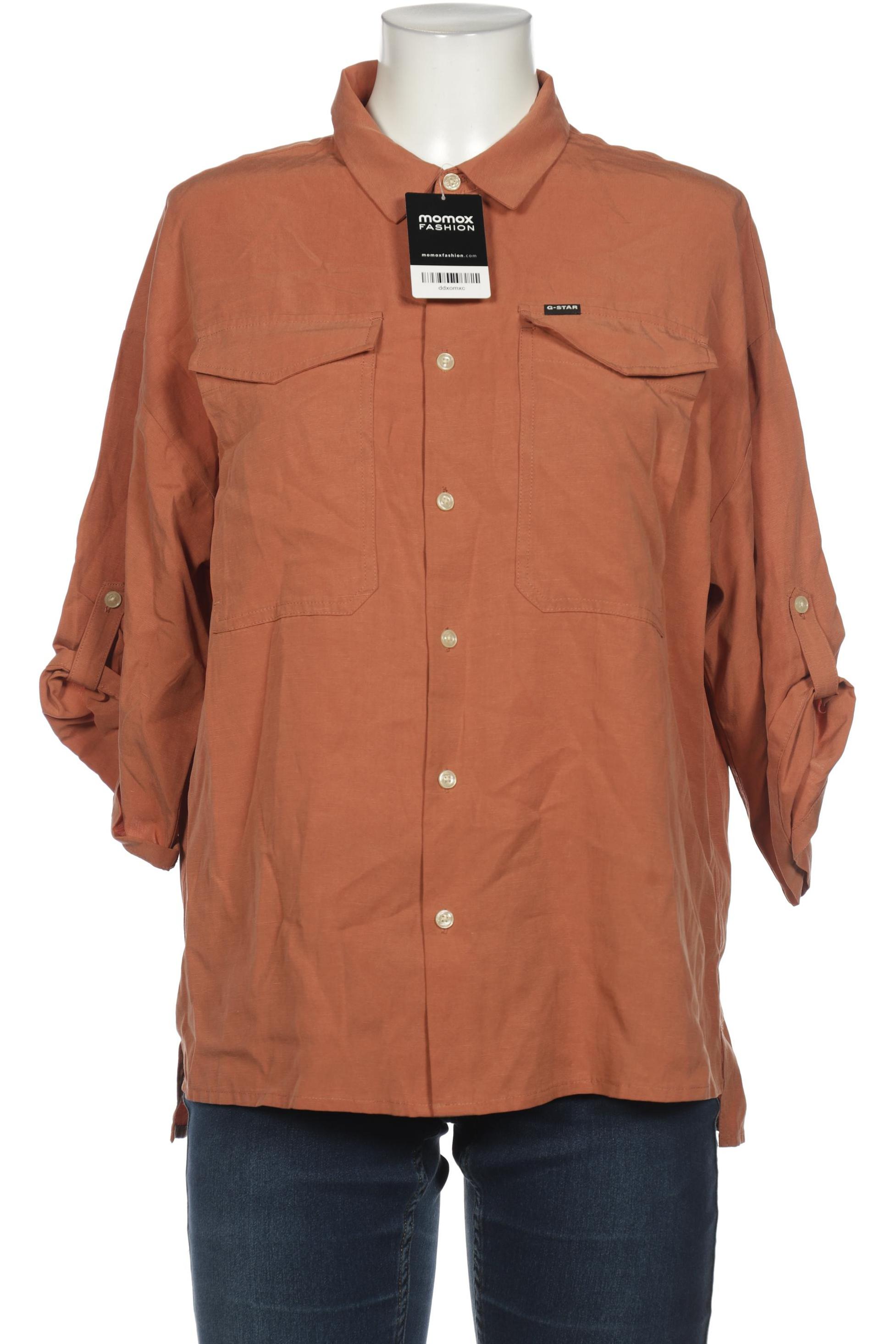 

G STAR RAW Damen Bluse, orange