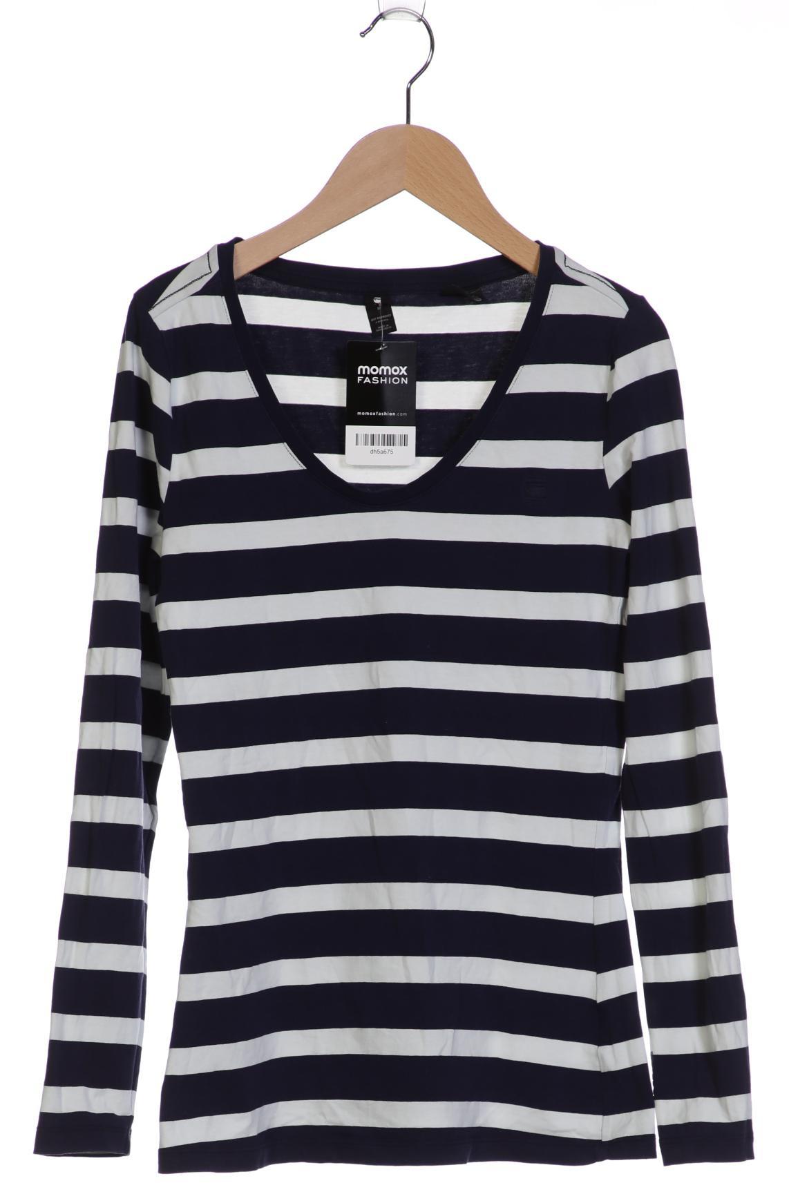 

G STAR RAW Damen Langarmshirt, marineblau