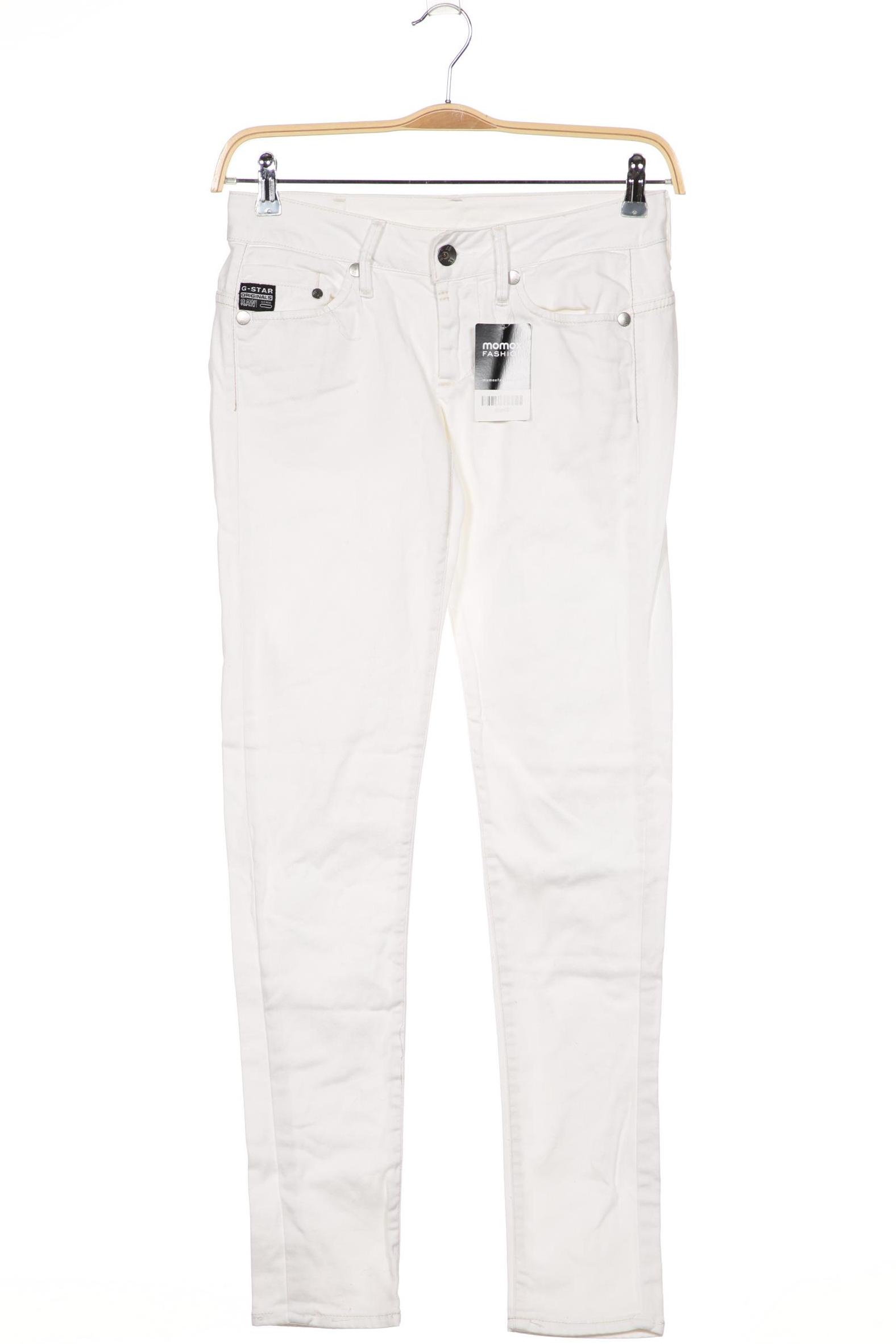 

G STAR RAW Damen Jeans, weiß