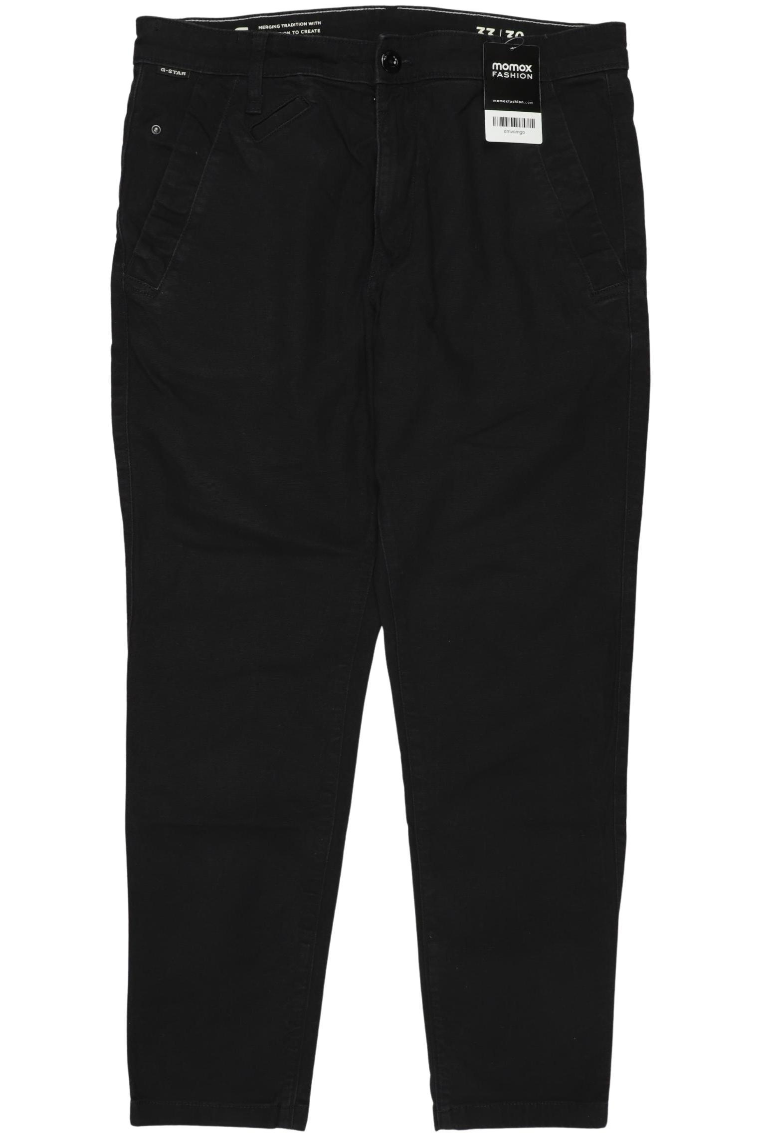 

G Star RAW Herren Stoffhose, schwarz, Gr. 33