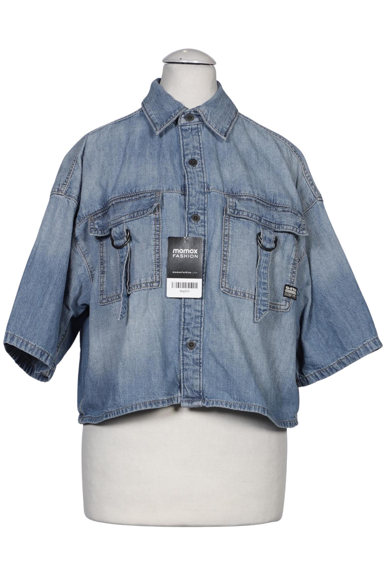 

G Star RAW Damen Bluse, blau, Gr. 34