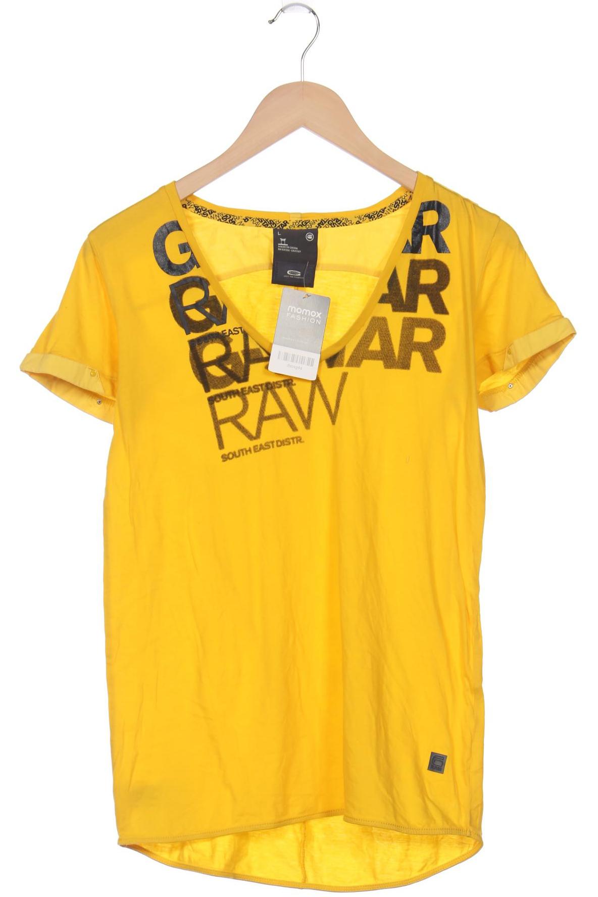 

G-STAR RAW Damen T-Shirt, gelb