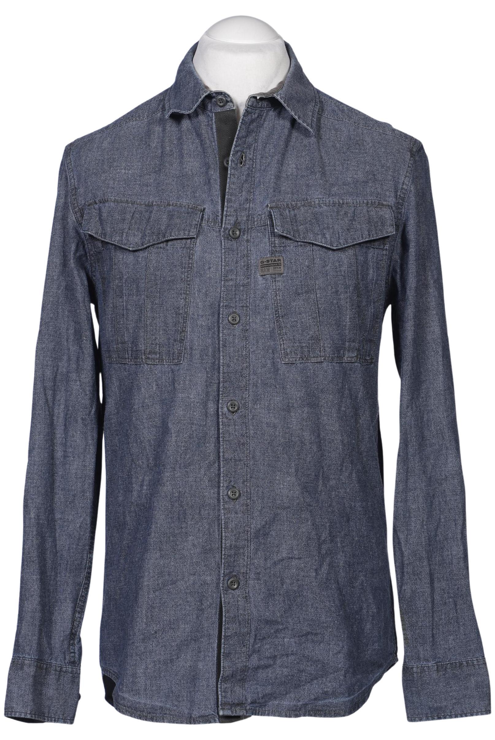 

G Star RAW Herren Hemd, blau, Gr. 52