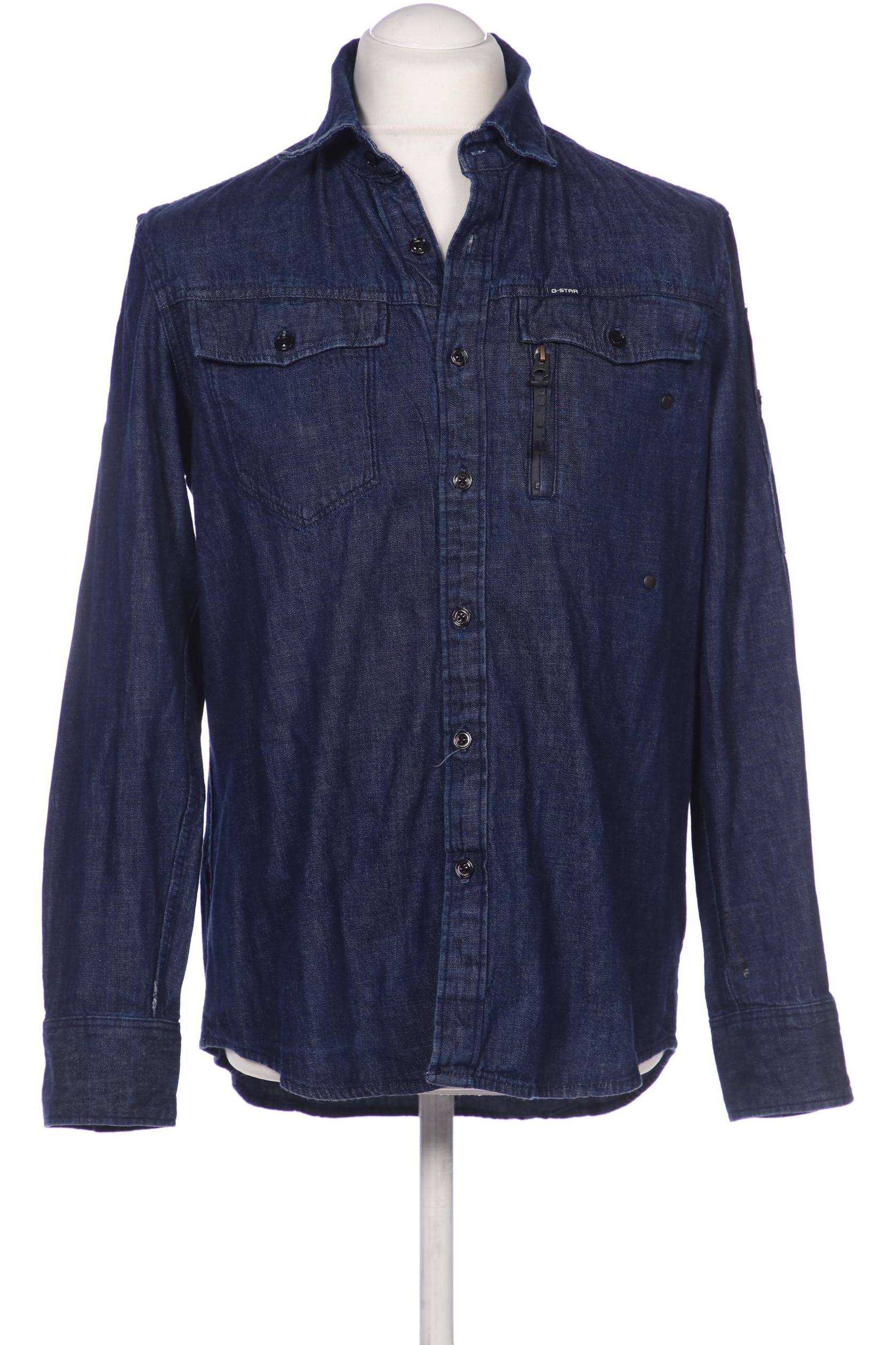 

G STAR RAW Herren Hemd, blau