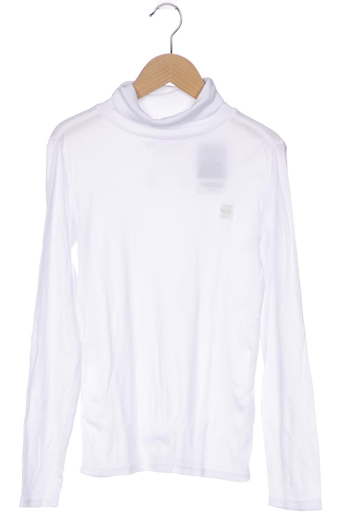 

G STAR RAW Damen Langarmshirt, weiß