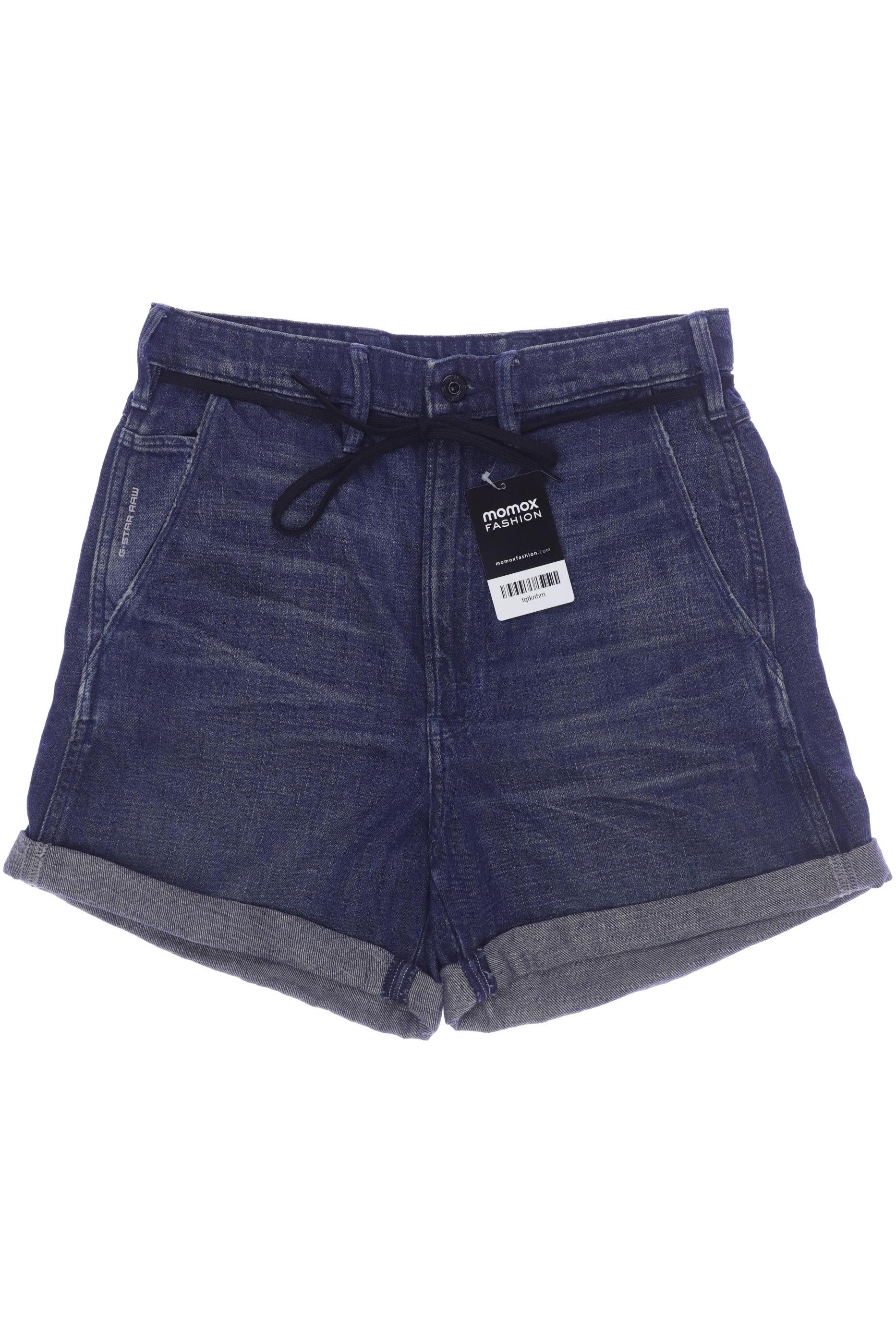 

G Star RAW Damen Shorts, blau, Gr. 25