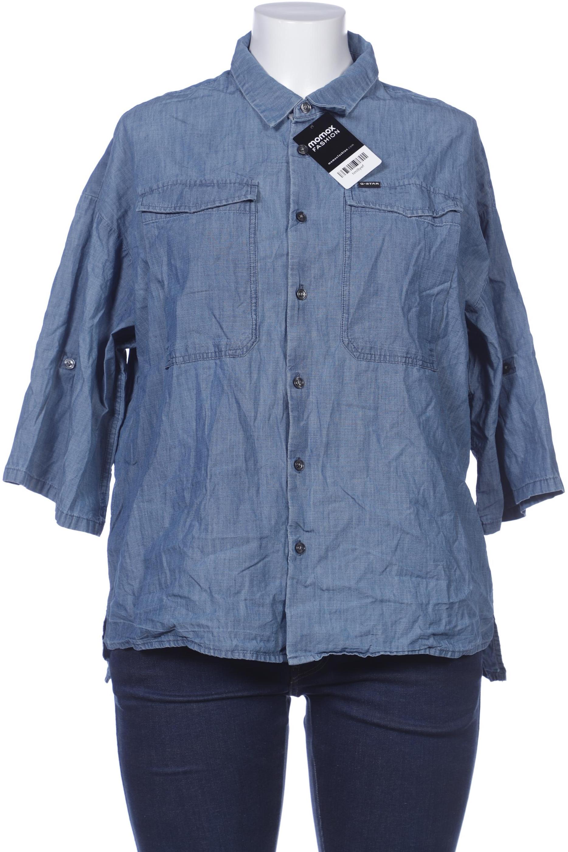 

G Star RAW Damen Bluse, blau, Gr. 42