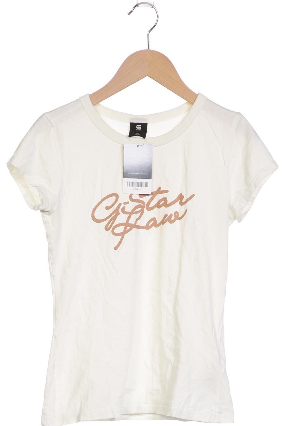 

G Star RAW Damen T-Shirt, cremeweiß, Gr. 34