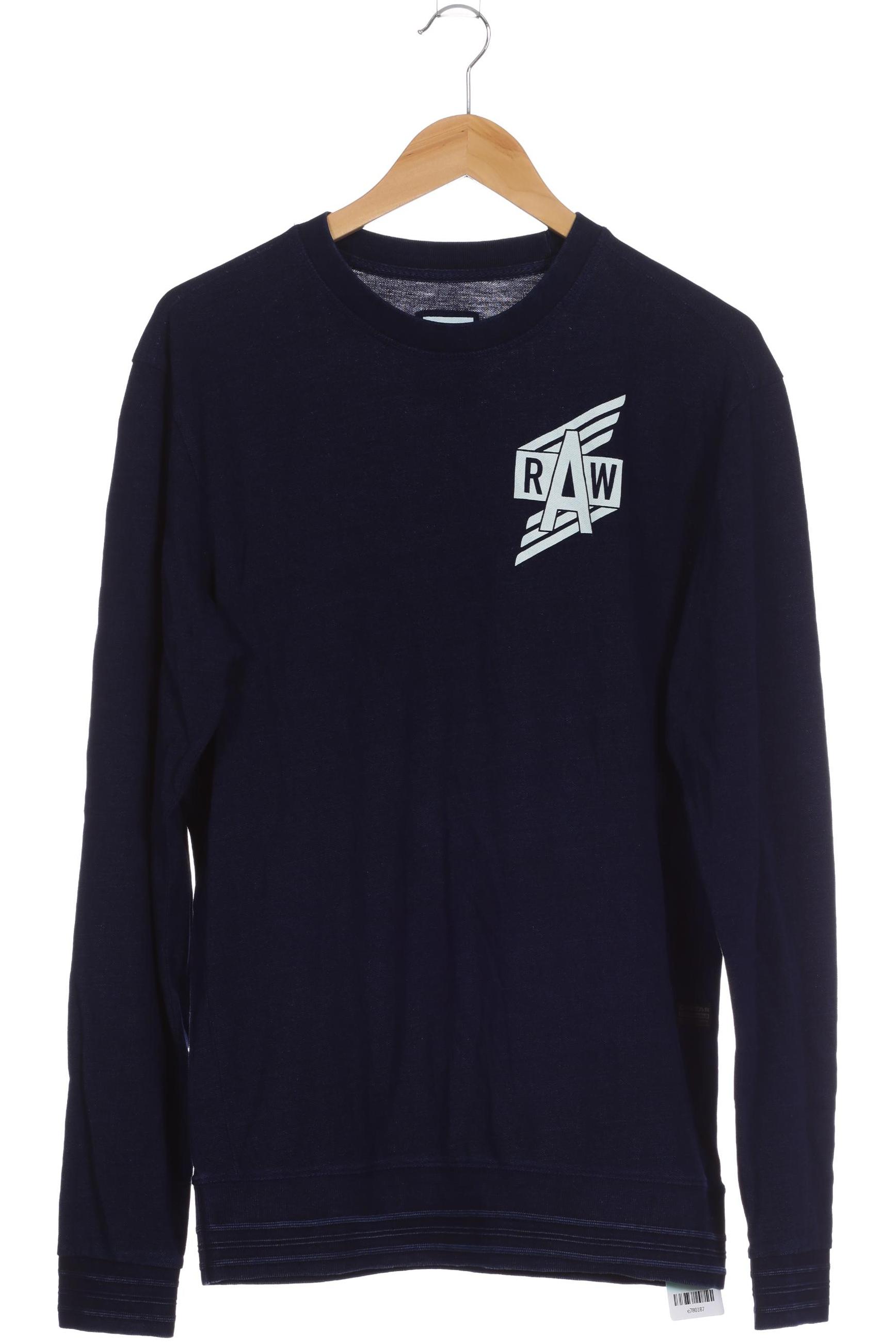 

G Star RAW Herren Langarmshirt, blau, Gr.