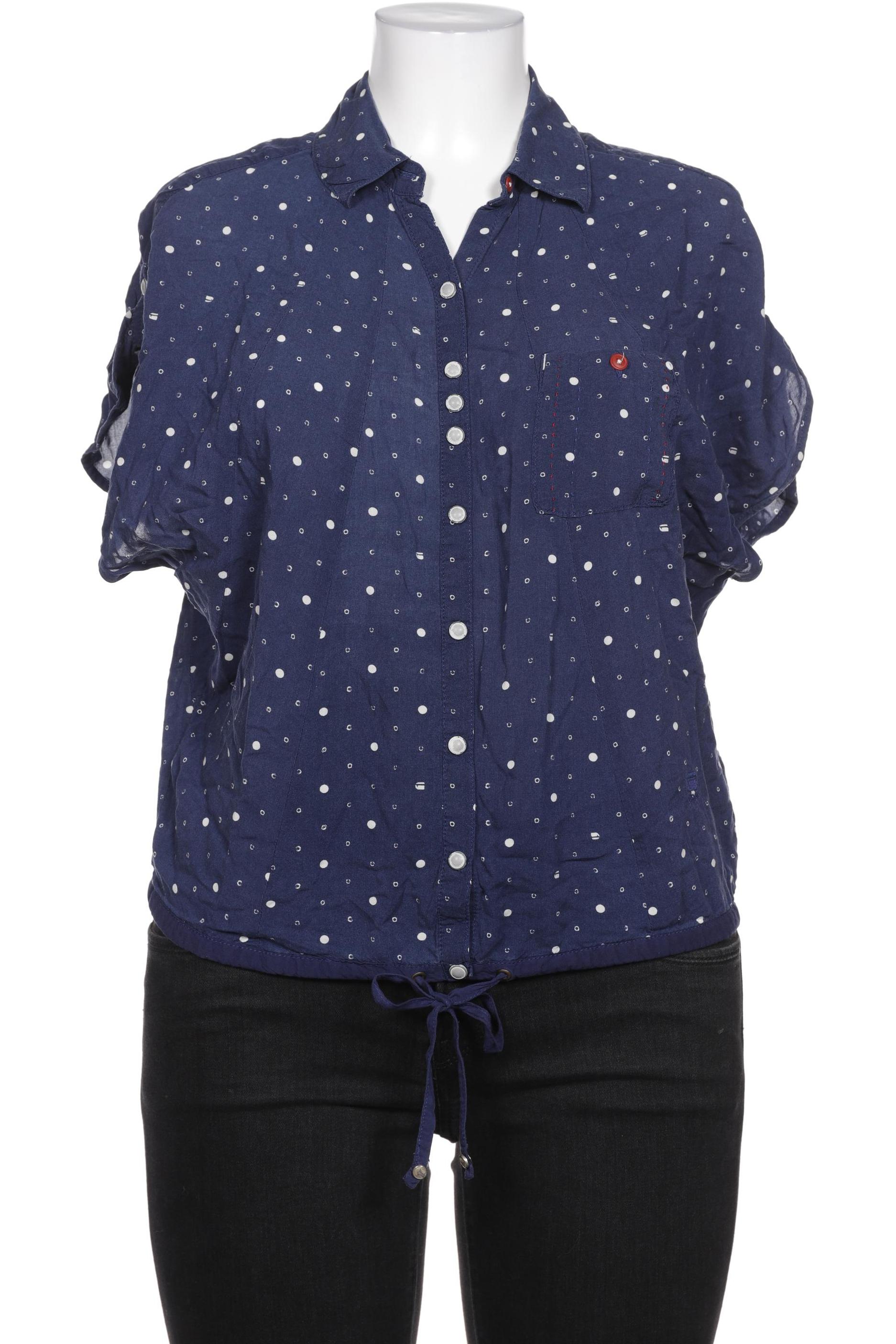 

G STAR RAW Damen Bluse, blau