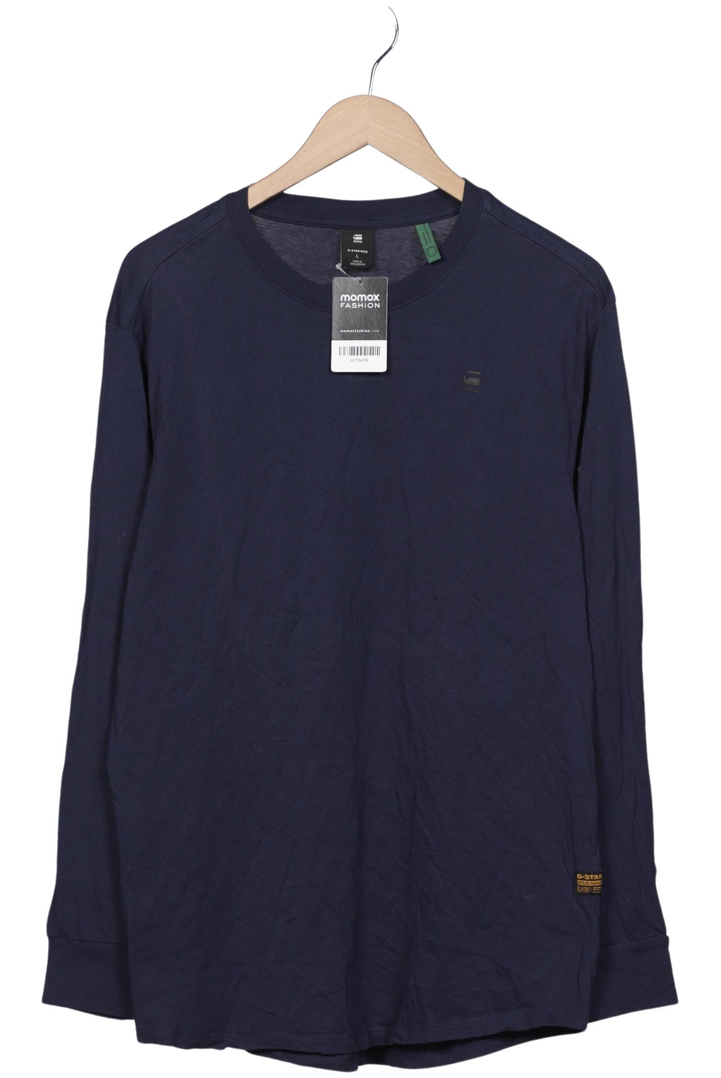 

G Star RAW Herren Langarmshirt, marineblau, Gr. 52